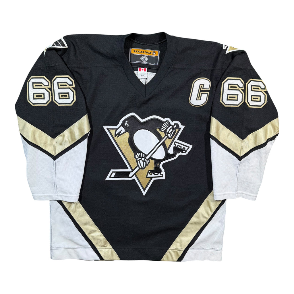 Mario Lemieux Pittsburgh Penguins Vintage Koho Authentic MIC NHL Jersey - 52/XL