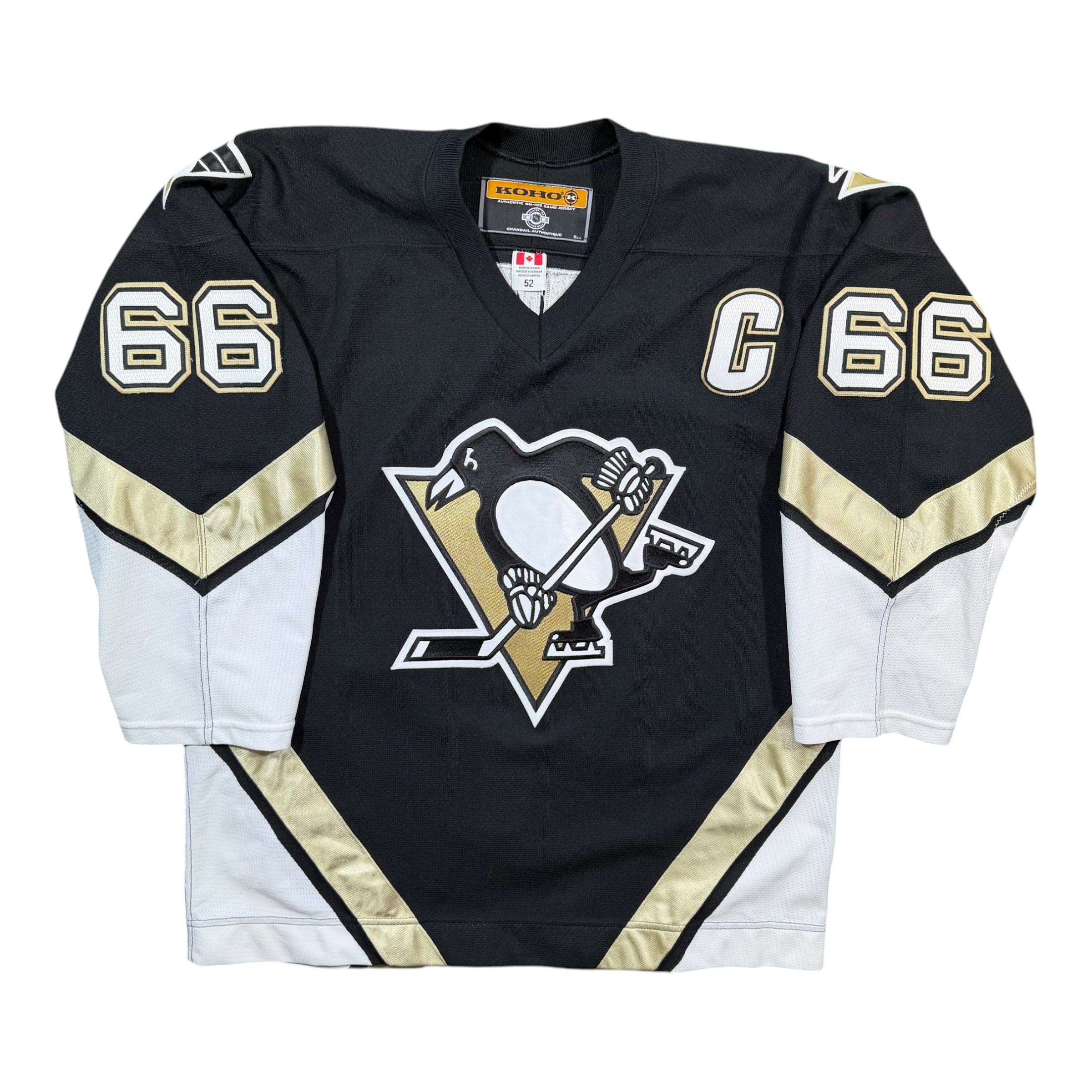 Mario Lemieux Pittsburgh Penguins Vintage Koho Authentic MIC NHL Jersey - 52/XL