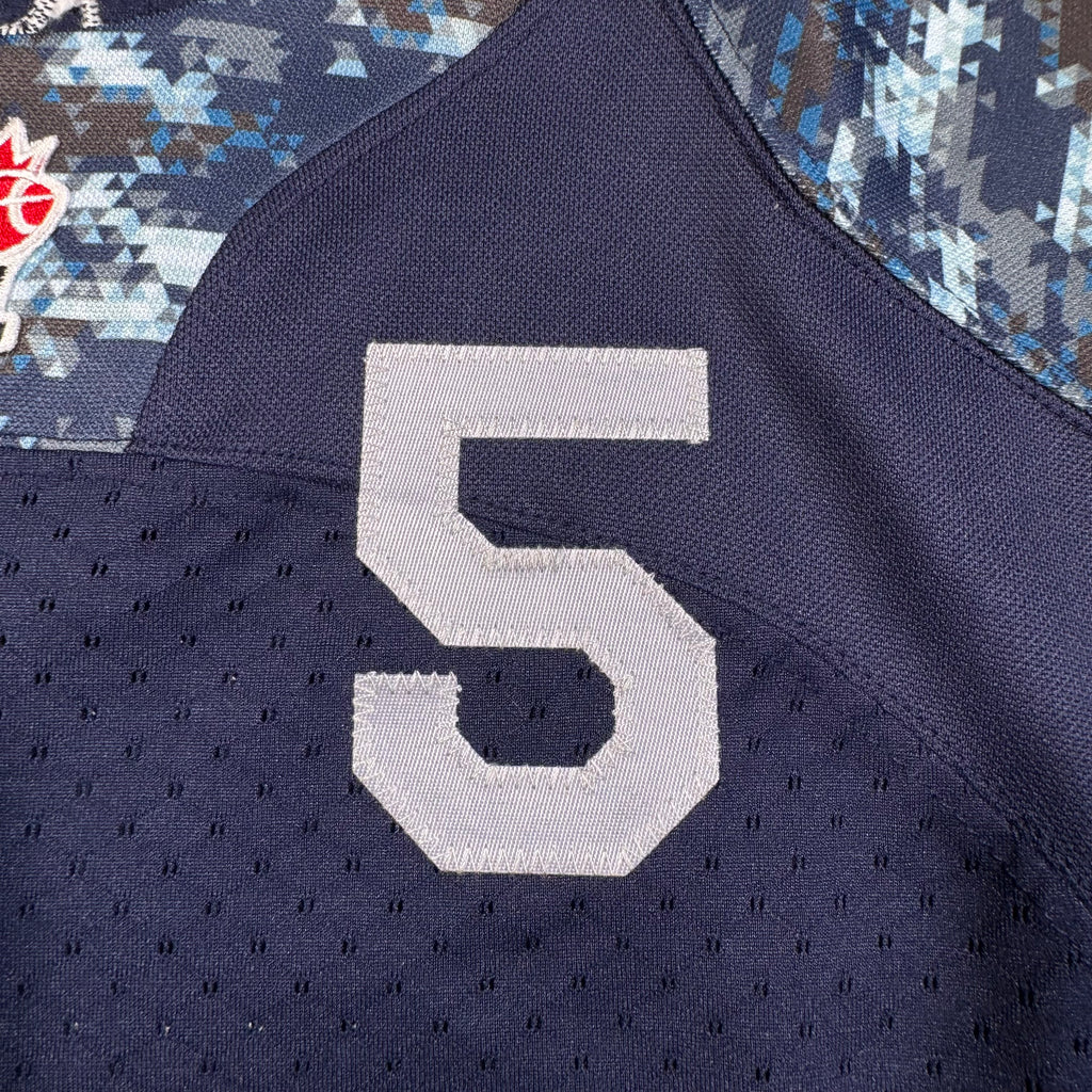 Drew Willy Winnipeg Blue Bombers Camo Reebok CFL Jersey - Large
