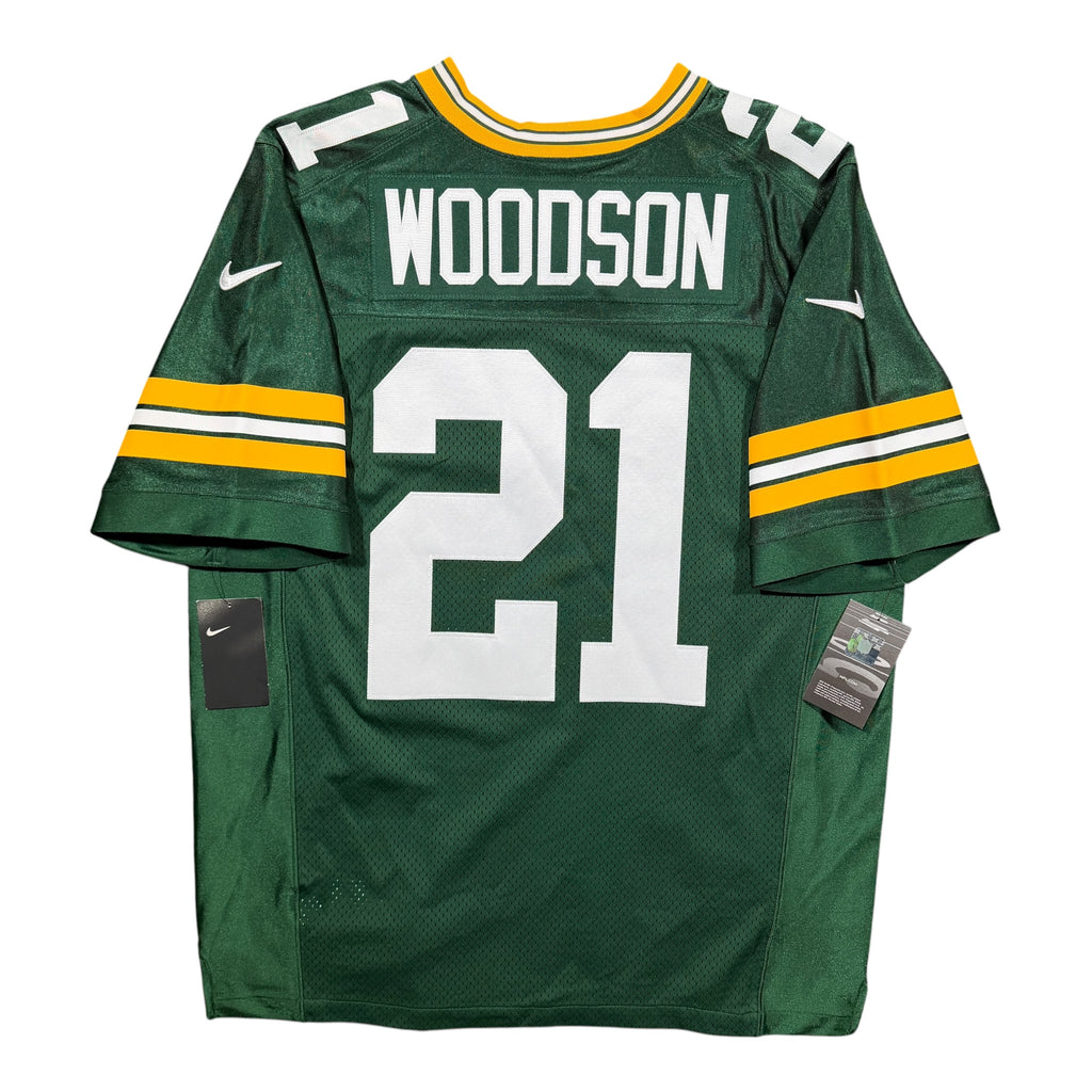Charles Woodson Green Bay Packers Nike Vapor Elite NFL Jersey - 48/XL