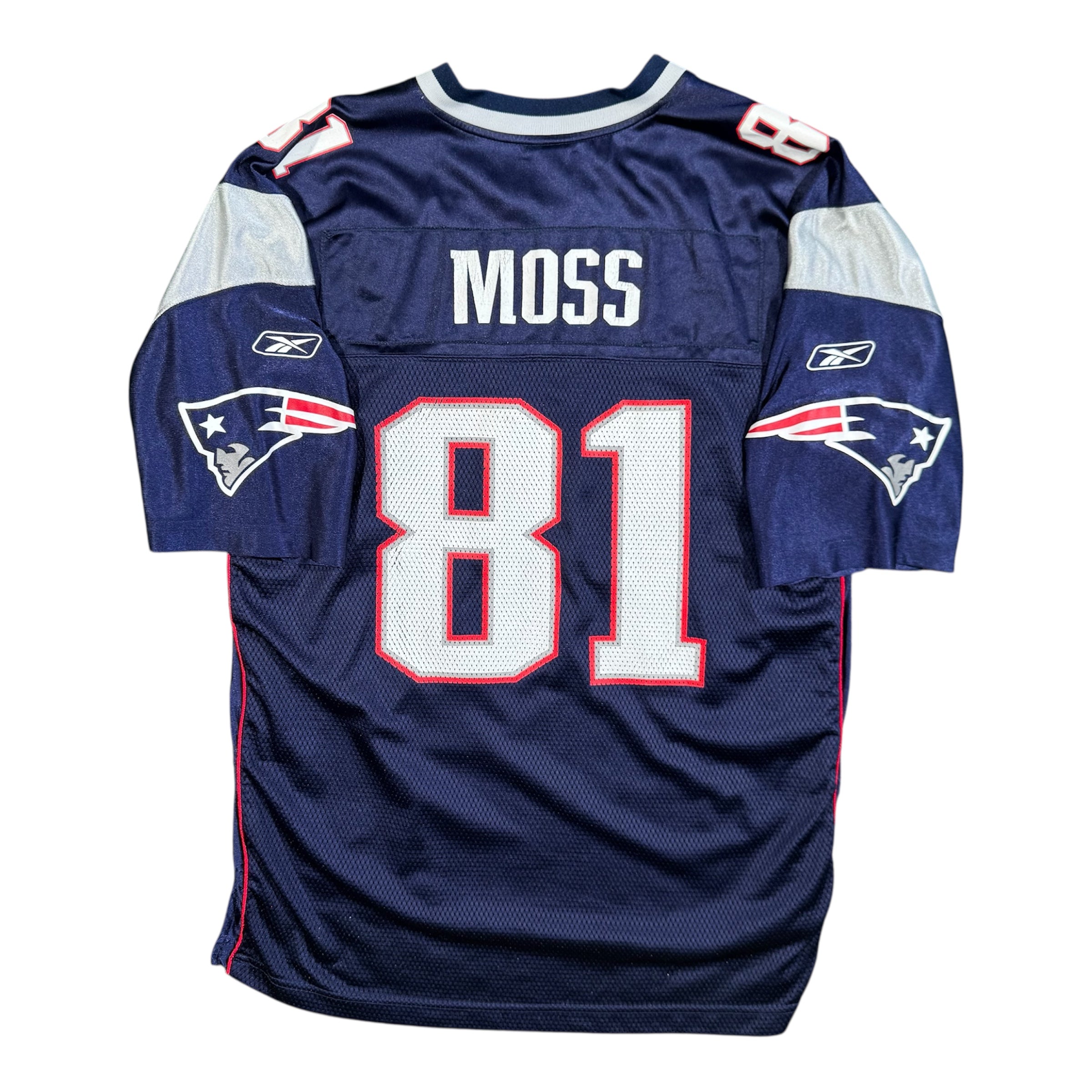 Randy Moss New England Patriots Vintage Reebok NFL Jersey Size XL