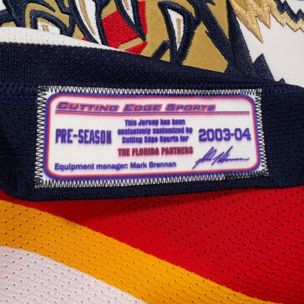 Filip Novak Florida Panthers 2003/04 Game Issued CCM NHL Jersey - 54/XL