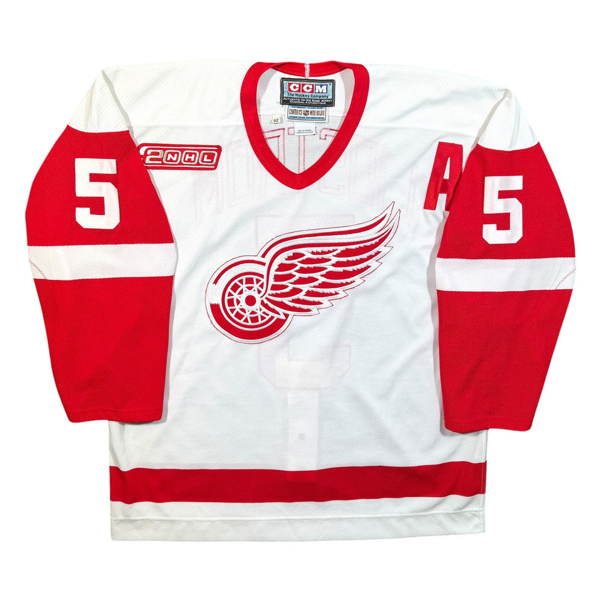 Nicklas Lidstrom Detroit Red Wings 1999/2000 Authentic CCM NHL Jersey - 52/XL
