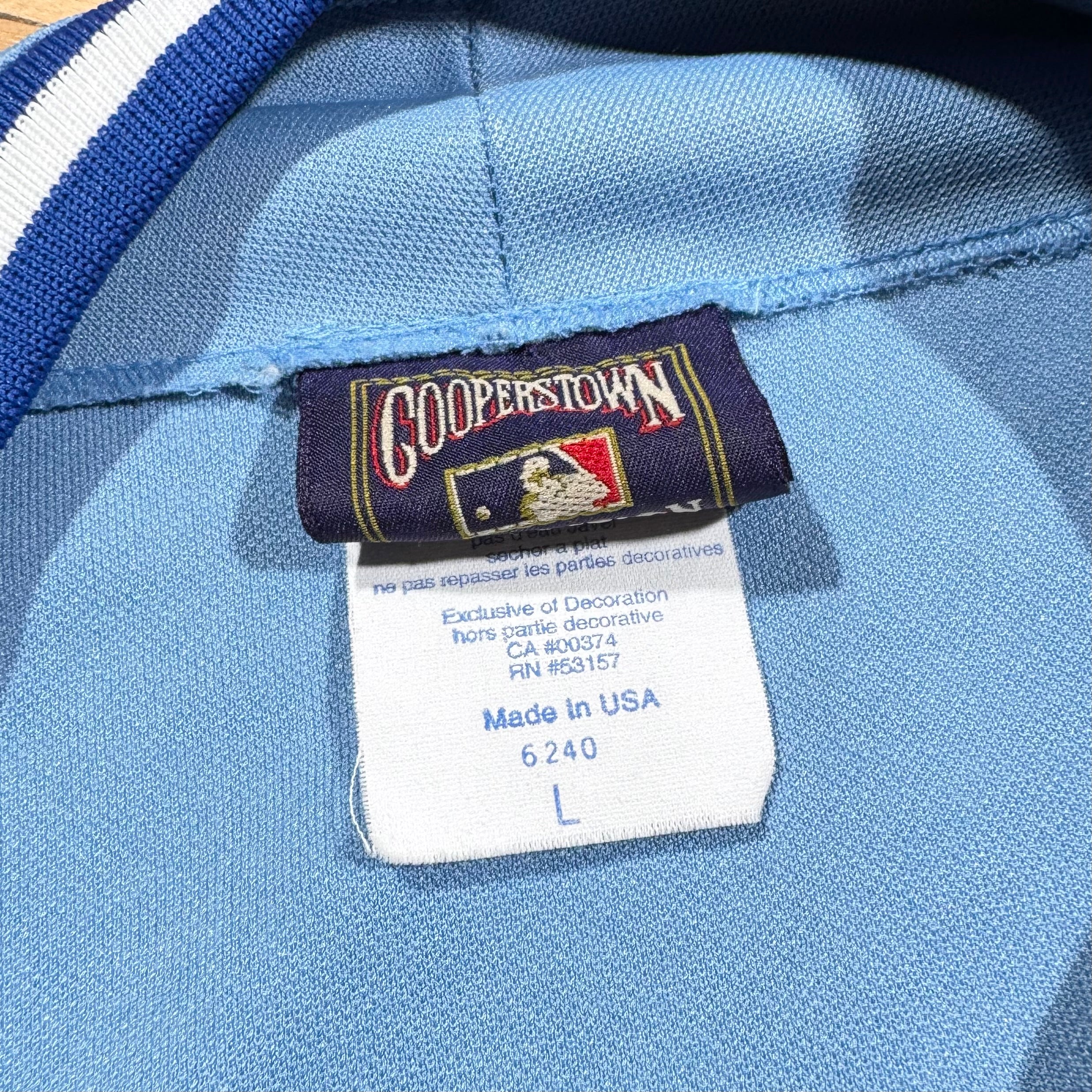 Kansas City Royals Vintage Majestic Cooperstown MLB Baseball Jersey Size Large