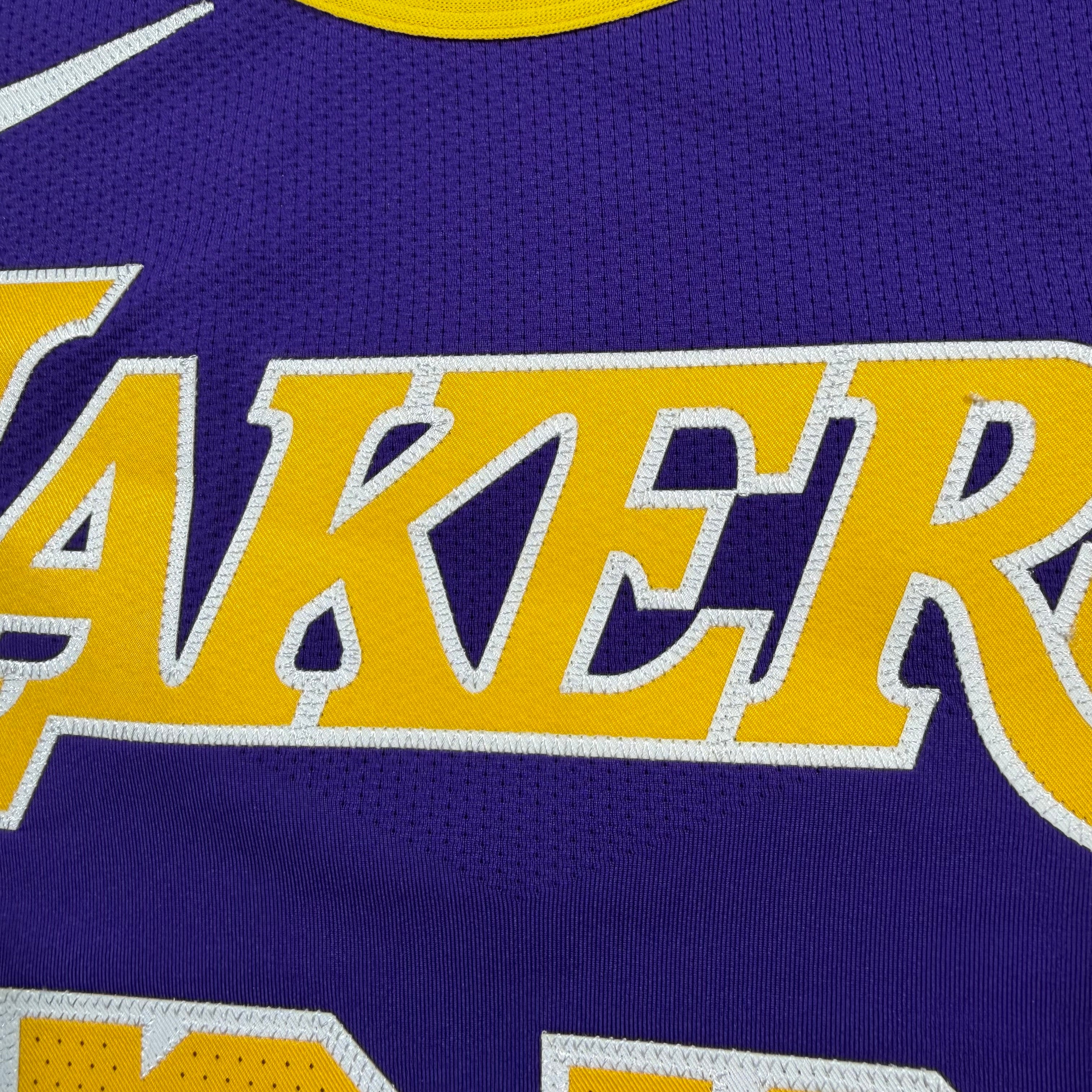 LeBron James Los Angeles Lakers Nike Authentic NBA Jersey - 48/Large