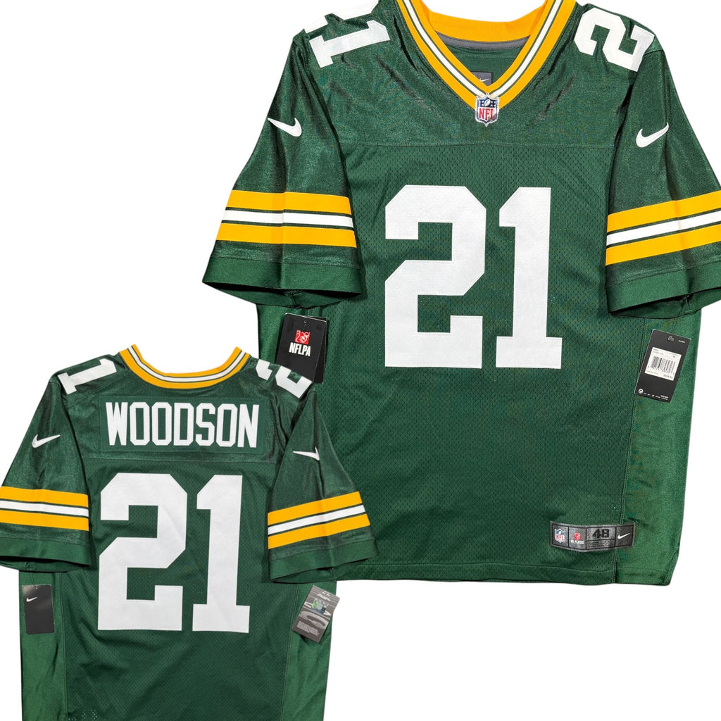 Charles Woodson Green Bay Packers Nike Vapor Elite NFL Jersey - 48/XL