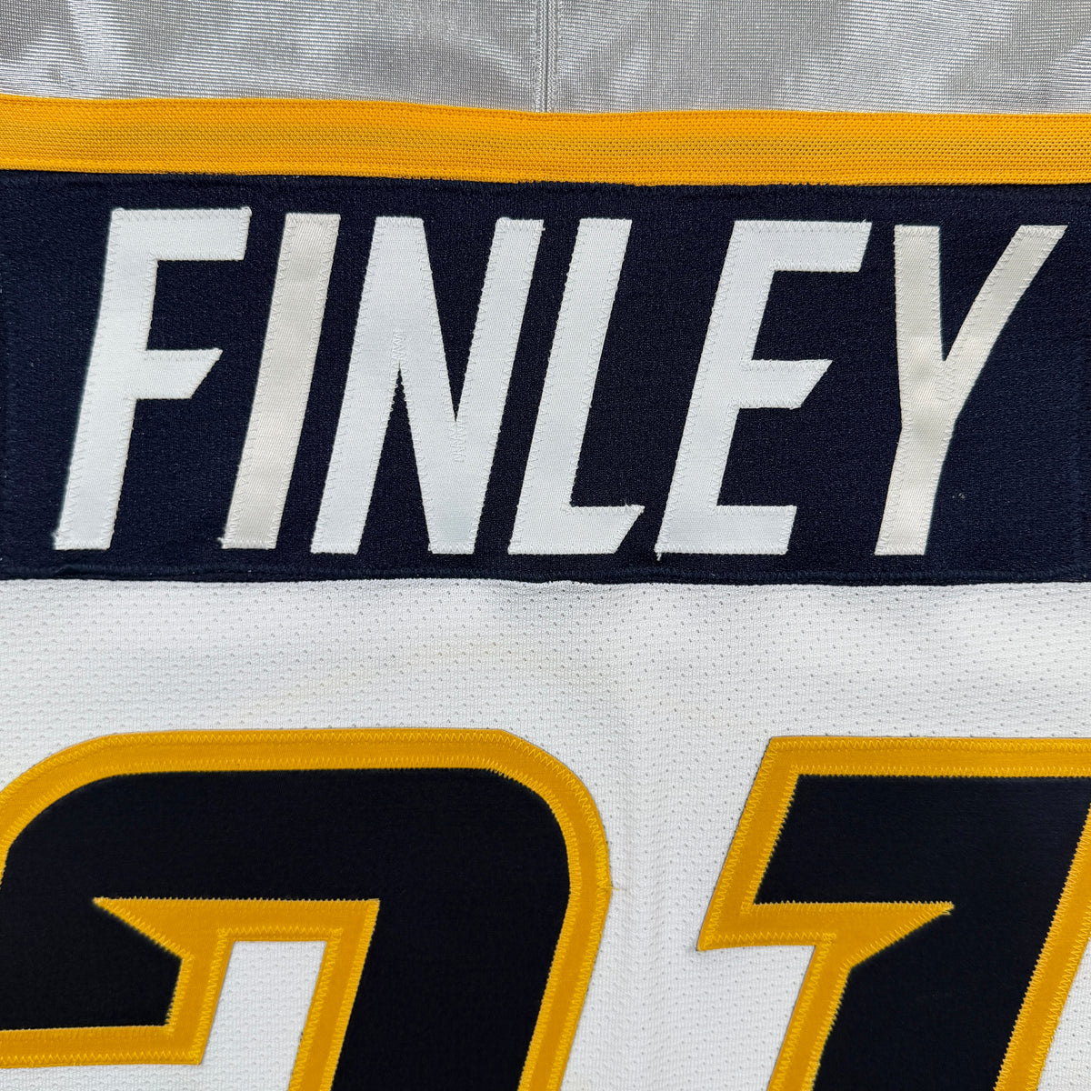 Brian Finley Nashville Predators 2002/03 Game Issued CCM NHL Jersey - 58G
