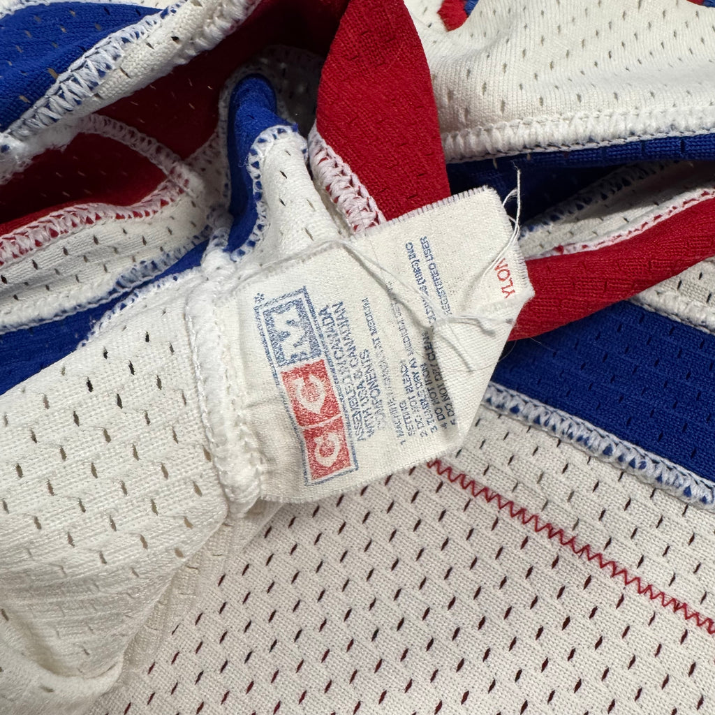 Wayne Gretzky New York Rangers Authentic CCM Mesh Hockey Jersey Size 52