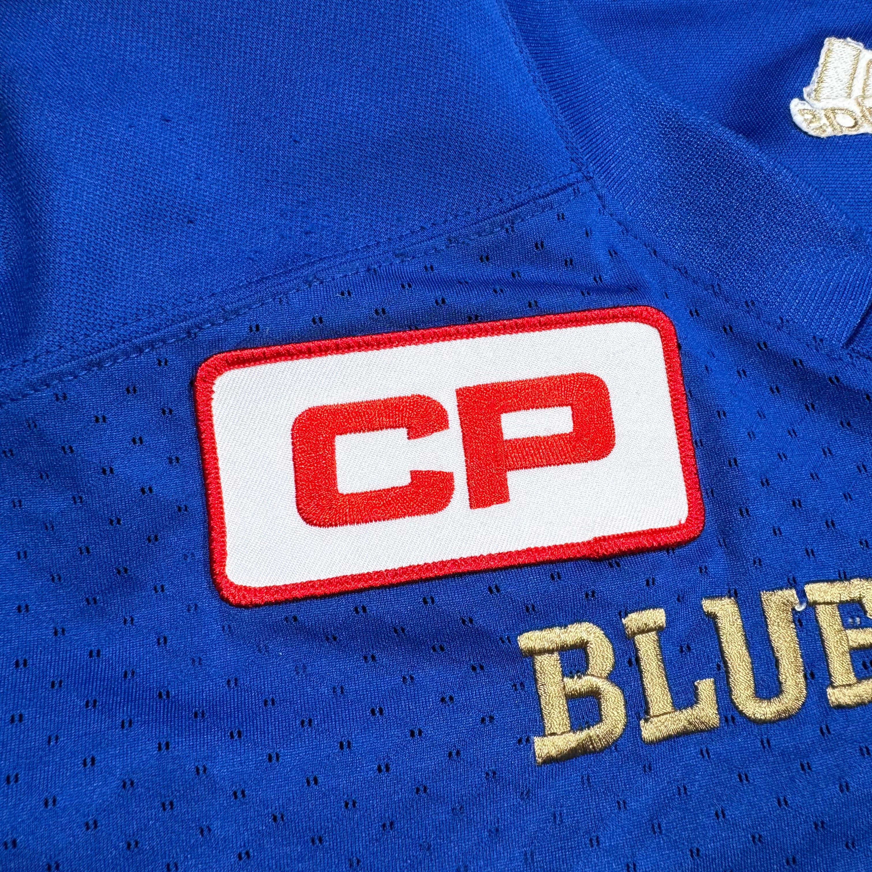 Andrew Harris Winnipeg Blue Bombers Signed CFL Adidas Jersey Size 2XL