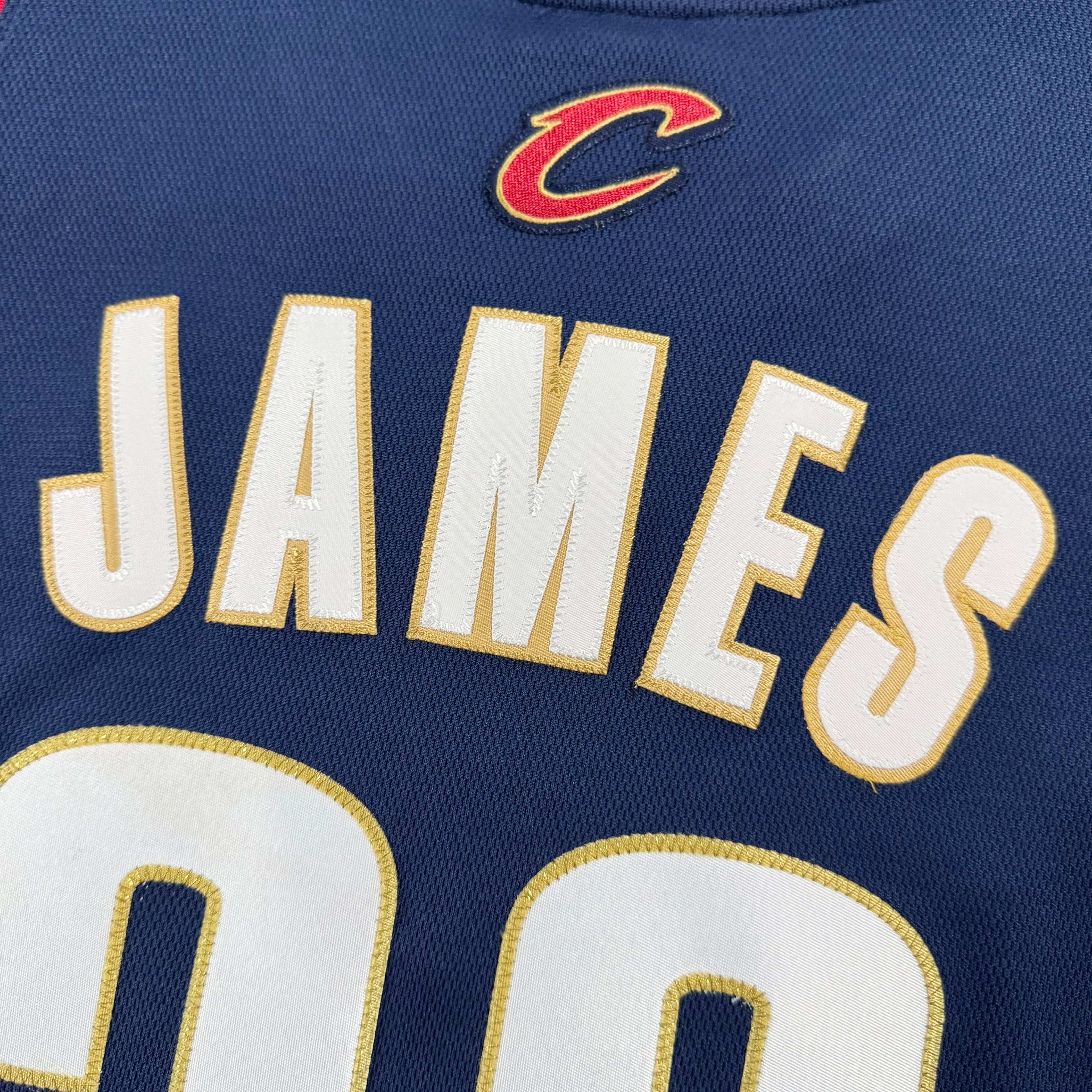 Lebron James Cleveland Cavaliers Authentic Mitchell & Ness NBA Jersey Size 48