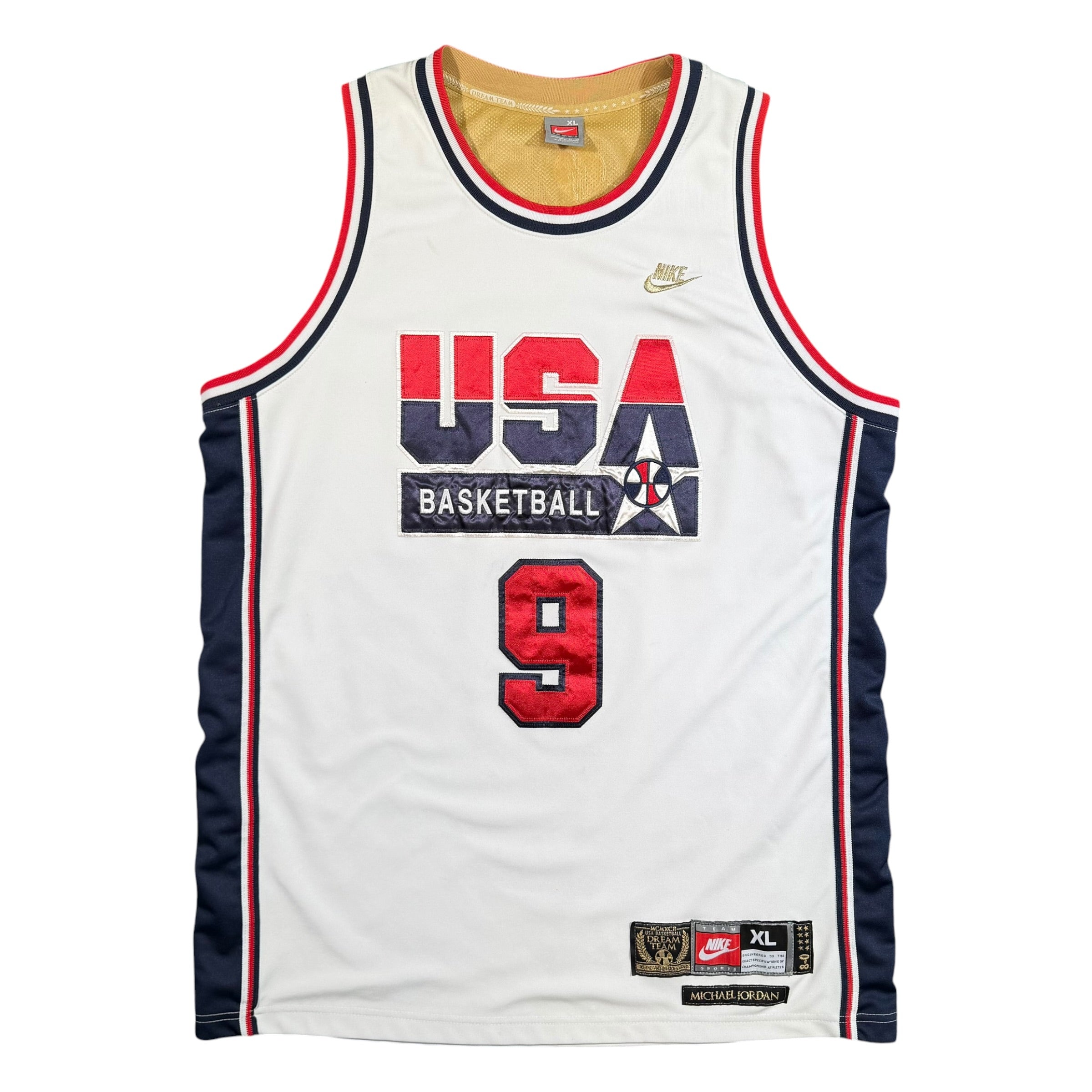 Michael Jordan 1992 Dream Team Team USA Vintage Nike Jersey - XL