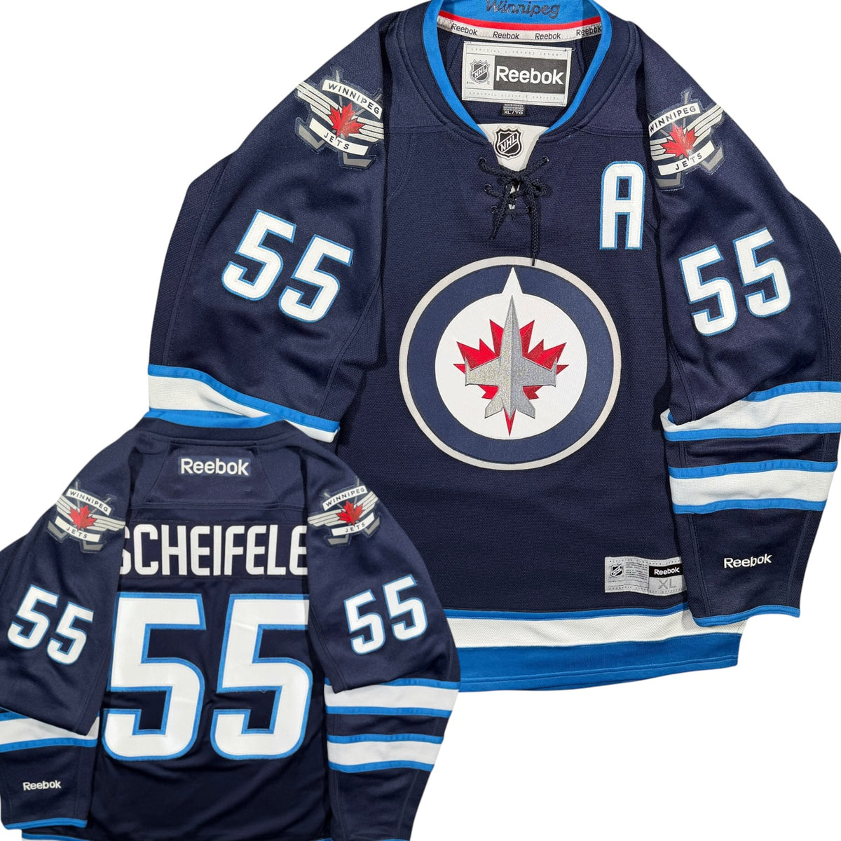 Mark Scheifele Winnipeg Jets Reebok NHL Jersey - XL