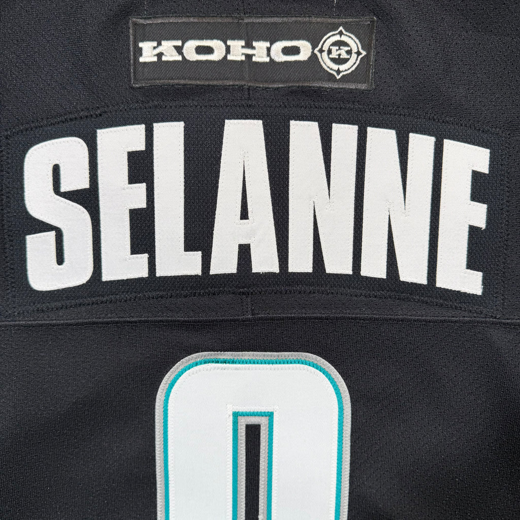 Teemu Selanne San Jose Sharks Vintage Koho NHL Jersey - Medium