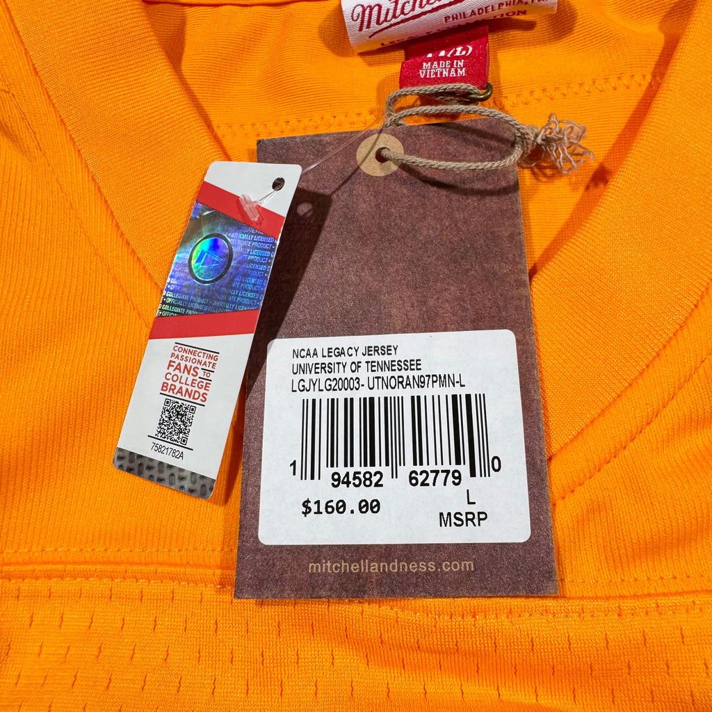 Peyton Manning Tennessee Volunteers Mitchell & Ness NCAA Jersey Size Large 44