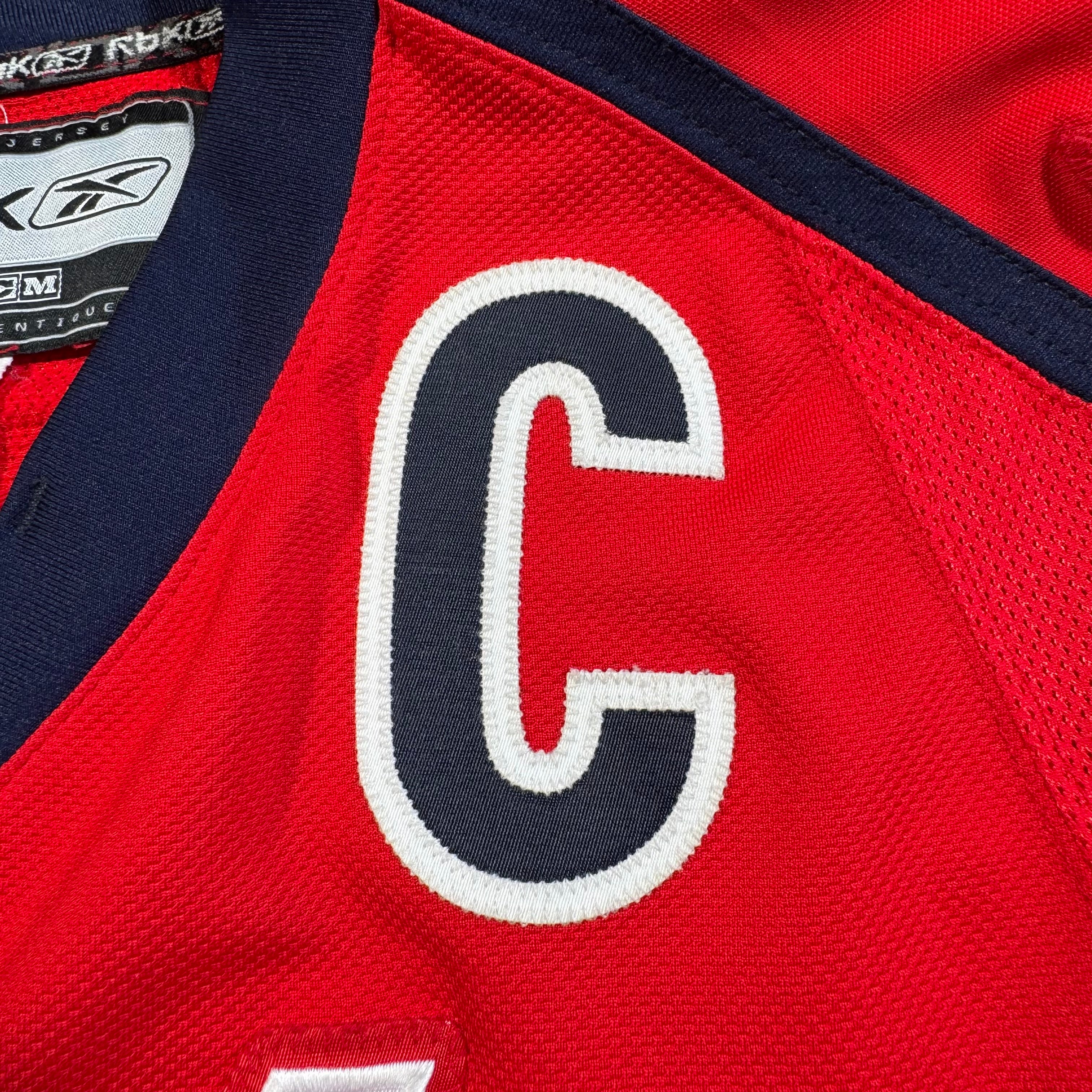 Alex Ovechkin Washington Capitals Reebok Authentic MIC NHL Jersey Size 56