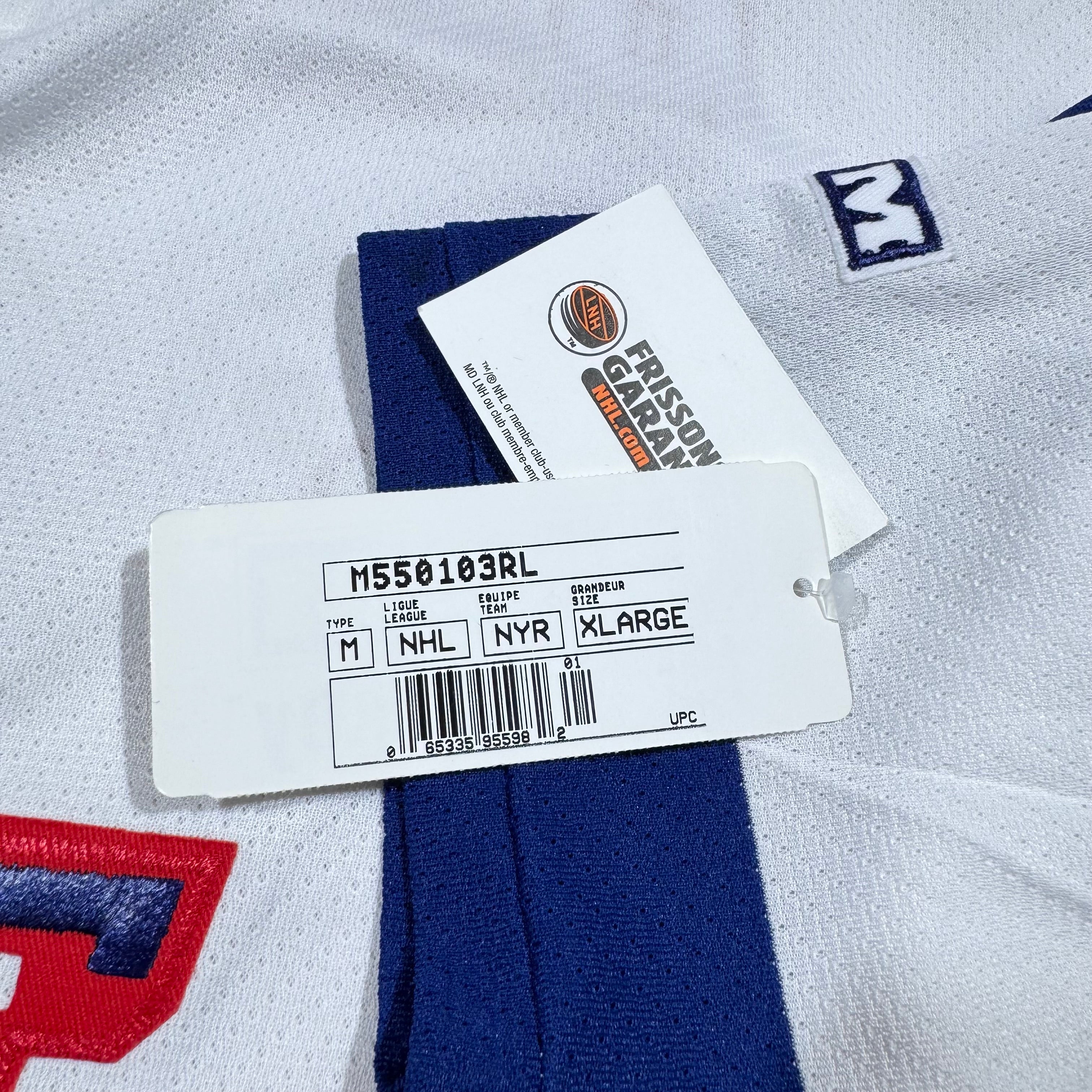 Wayne Gretzky New York Rangers Vintage CCM NHL Hockey Jersey Size XL NEW