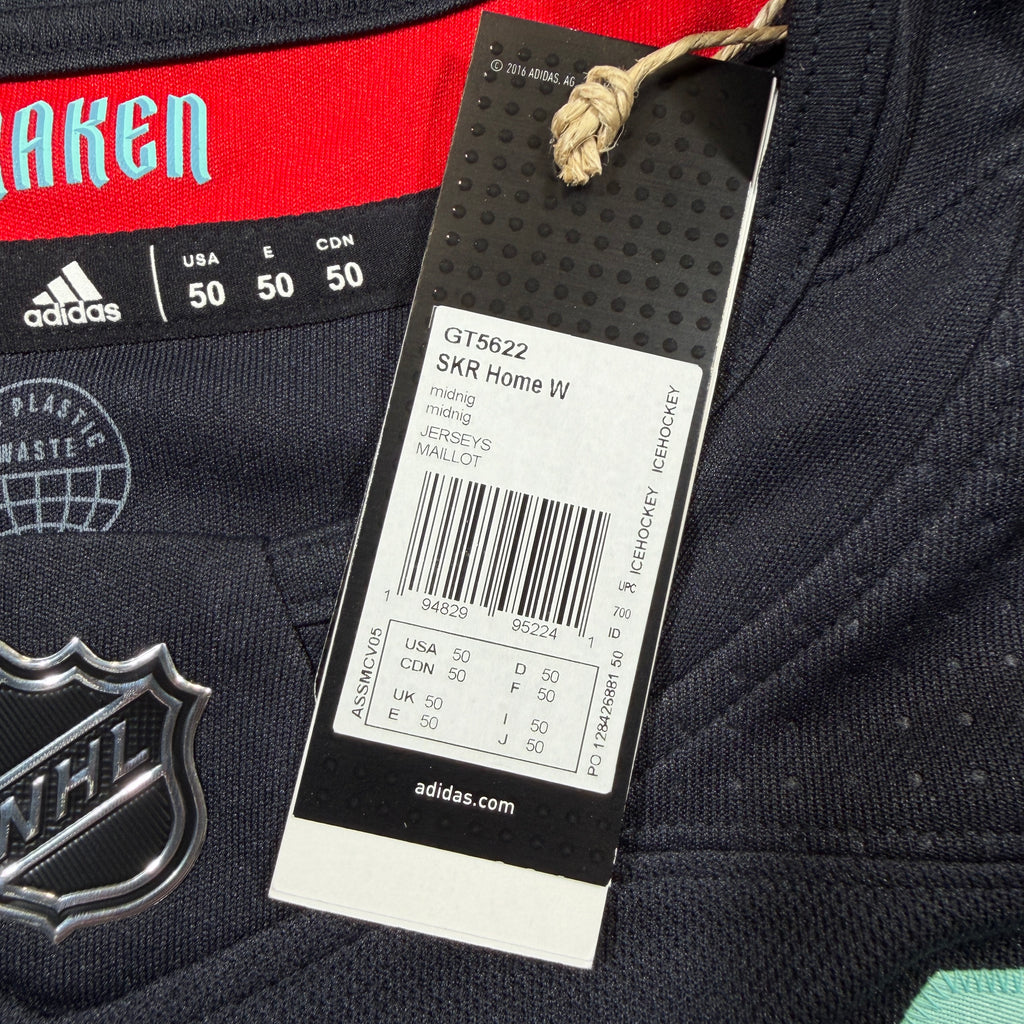 Mark Giordano Seattle Kraken Inaugural Season Adidas NHL Jersey - 50/Medium