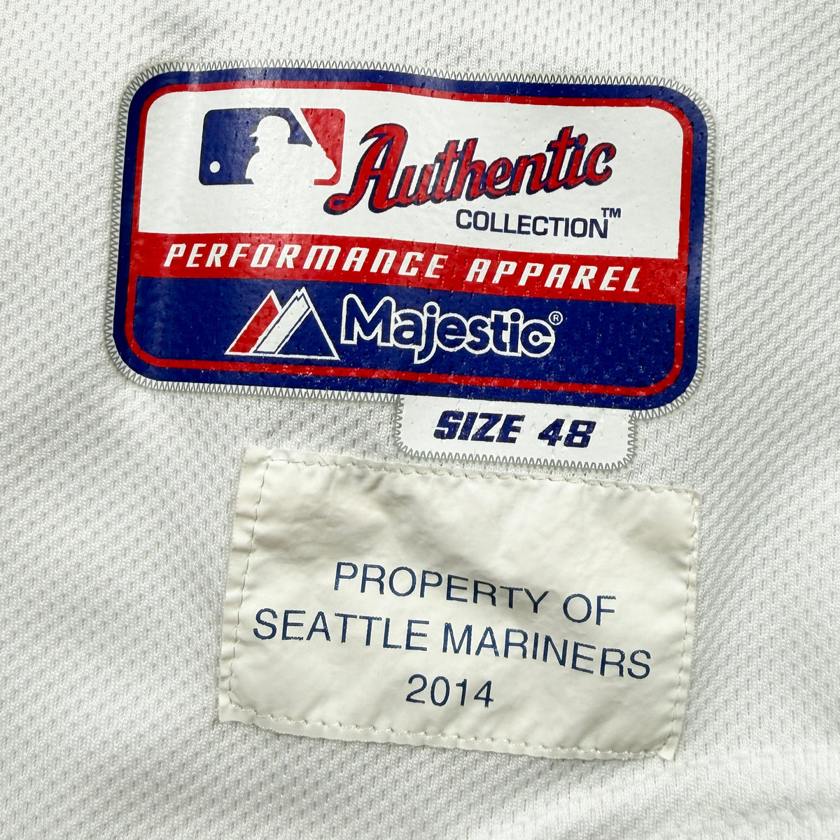 Bobby LaFromboise Seattle Mariners 2014 Game Issued Majestic MLB Jersey - 48/XL