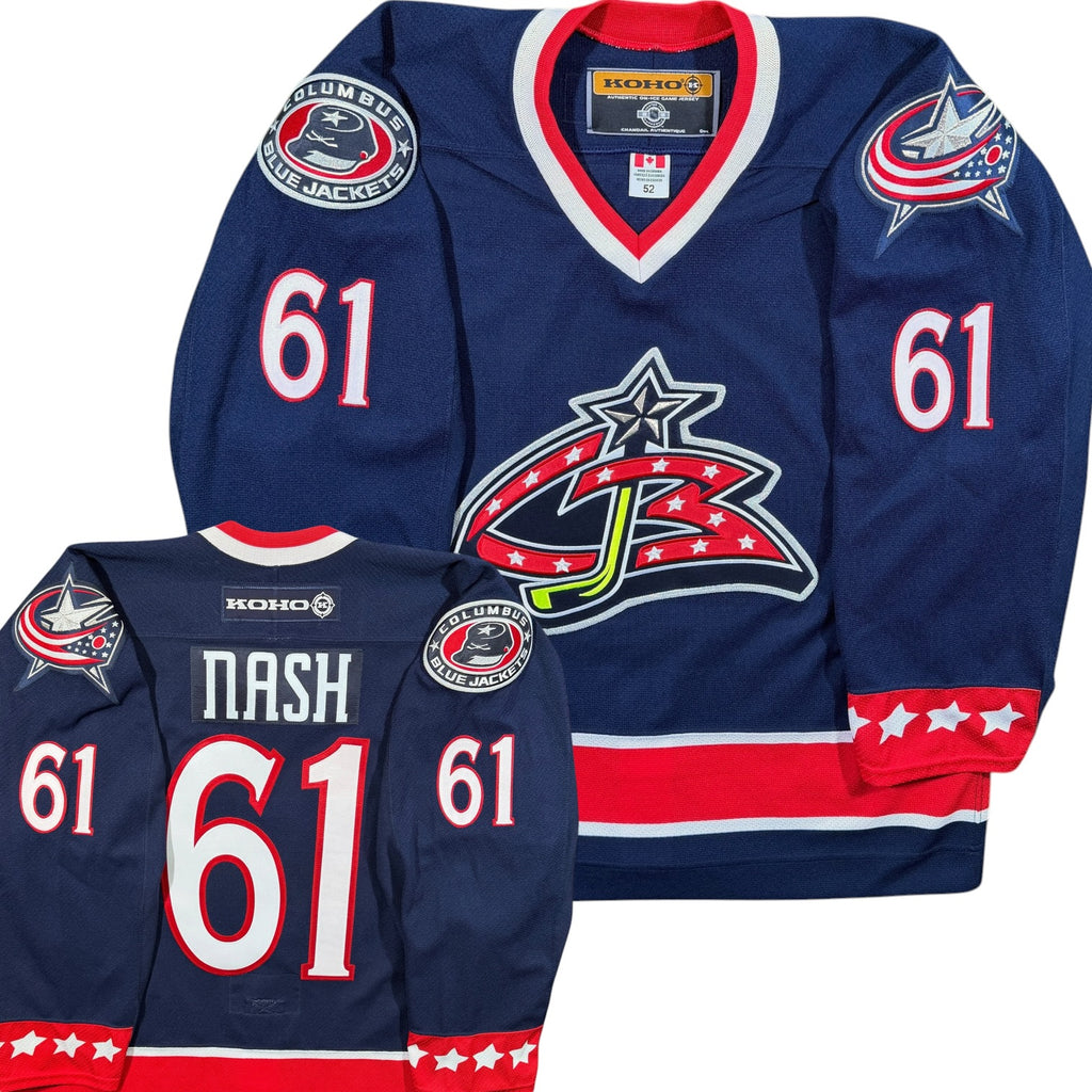 Rick Nash Columbus Blue Jackets Vintage Authentic Koho NHL Jersey - 52/XL