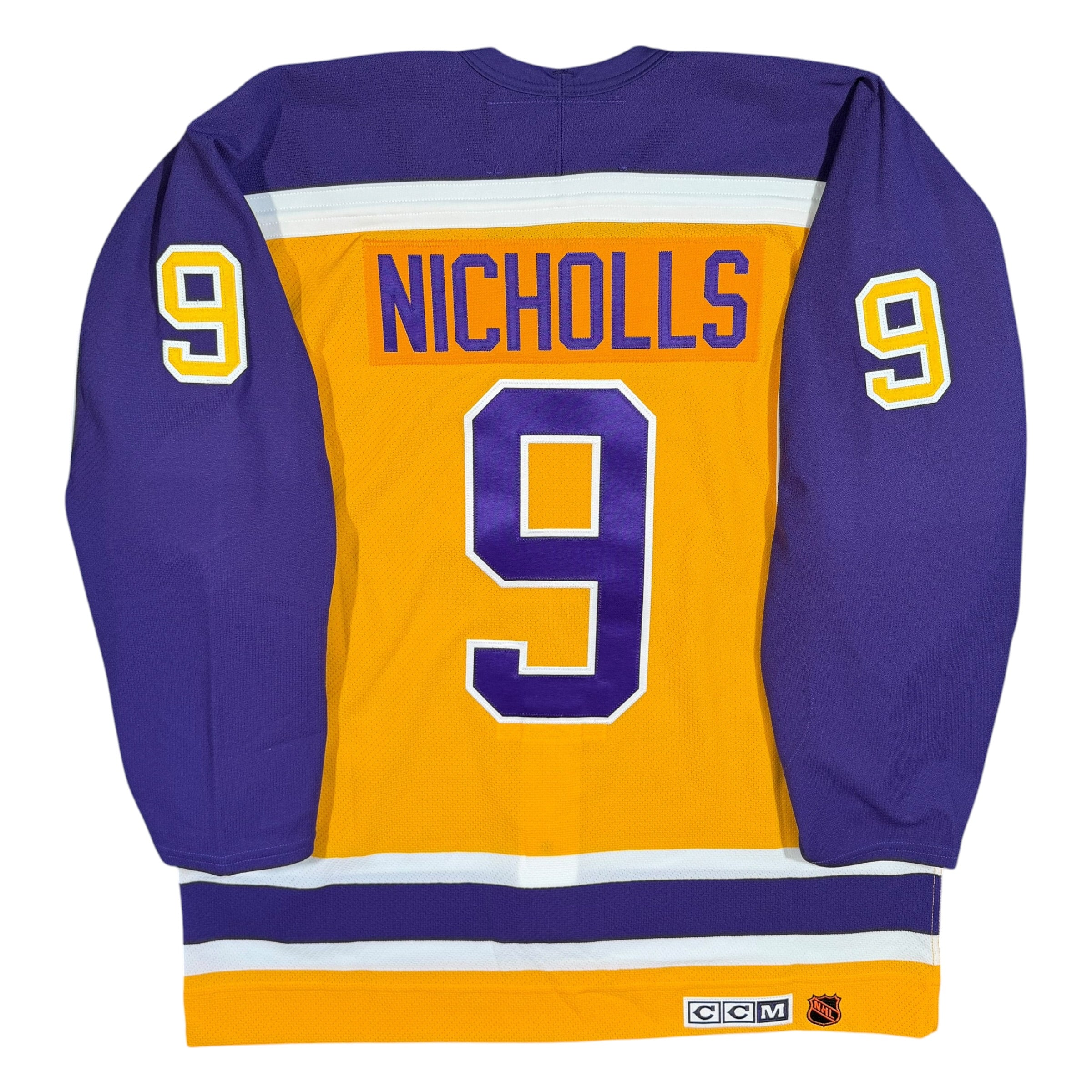 Bernie Nicholls Los Angeles Kings Vintage CCM Authentic NHL Jersey - 52/XL