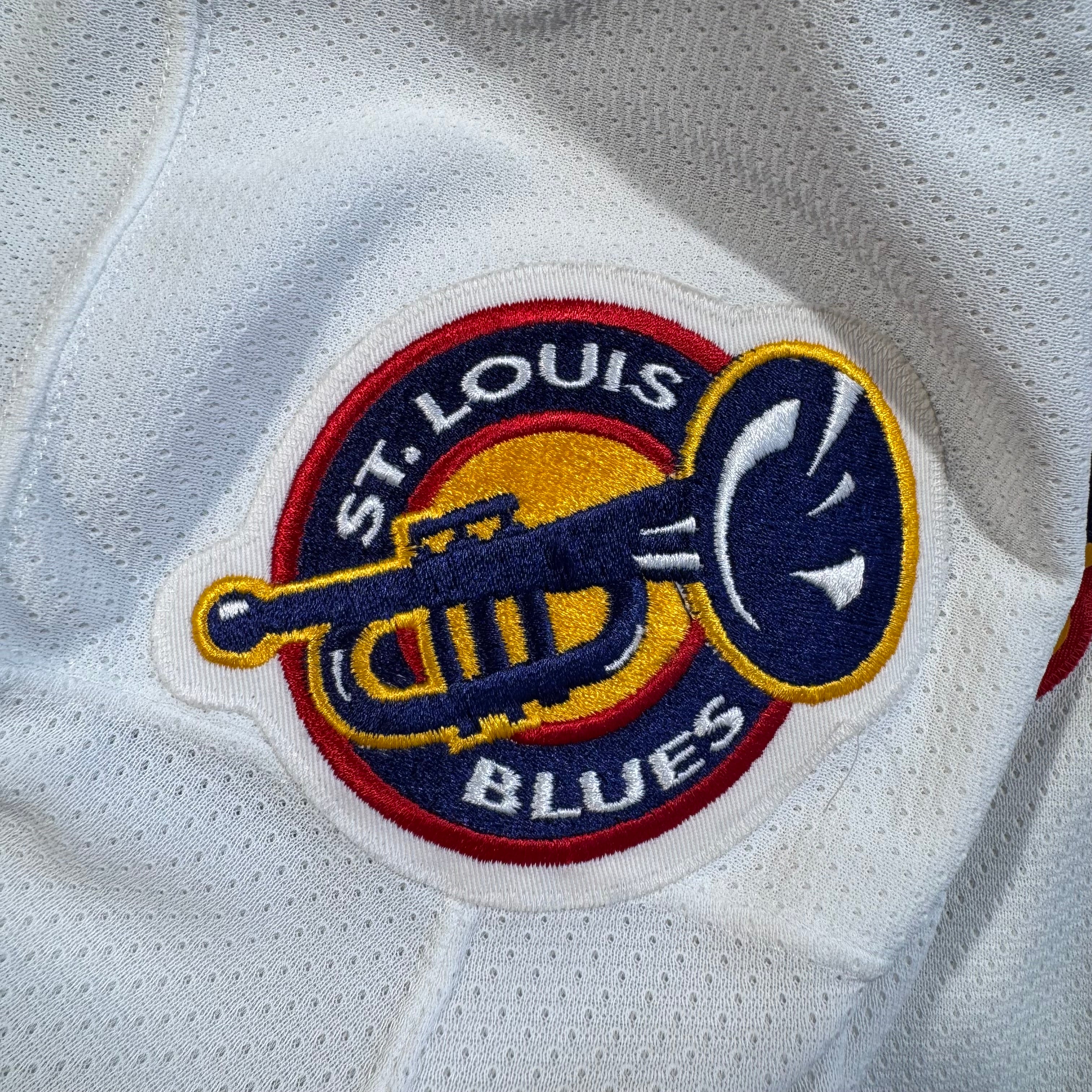 St. Louis Blues Vintage CCM Authentic MIC NHL Jersey Size 44