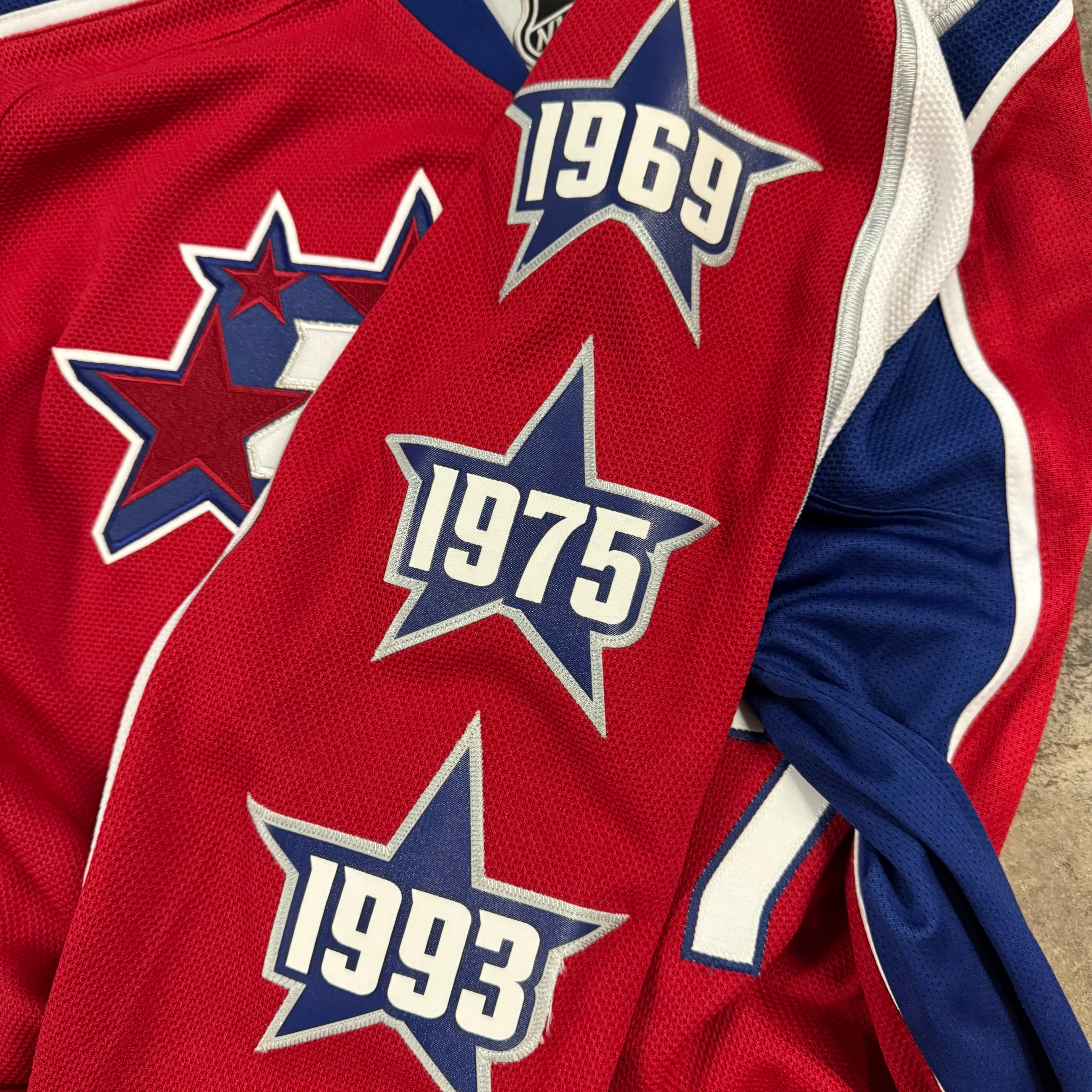 Jeff Carter 2009 All Star Vintage Reebok NHL Hockey Jersey Size Large