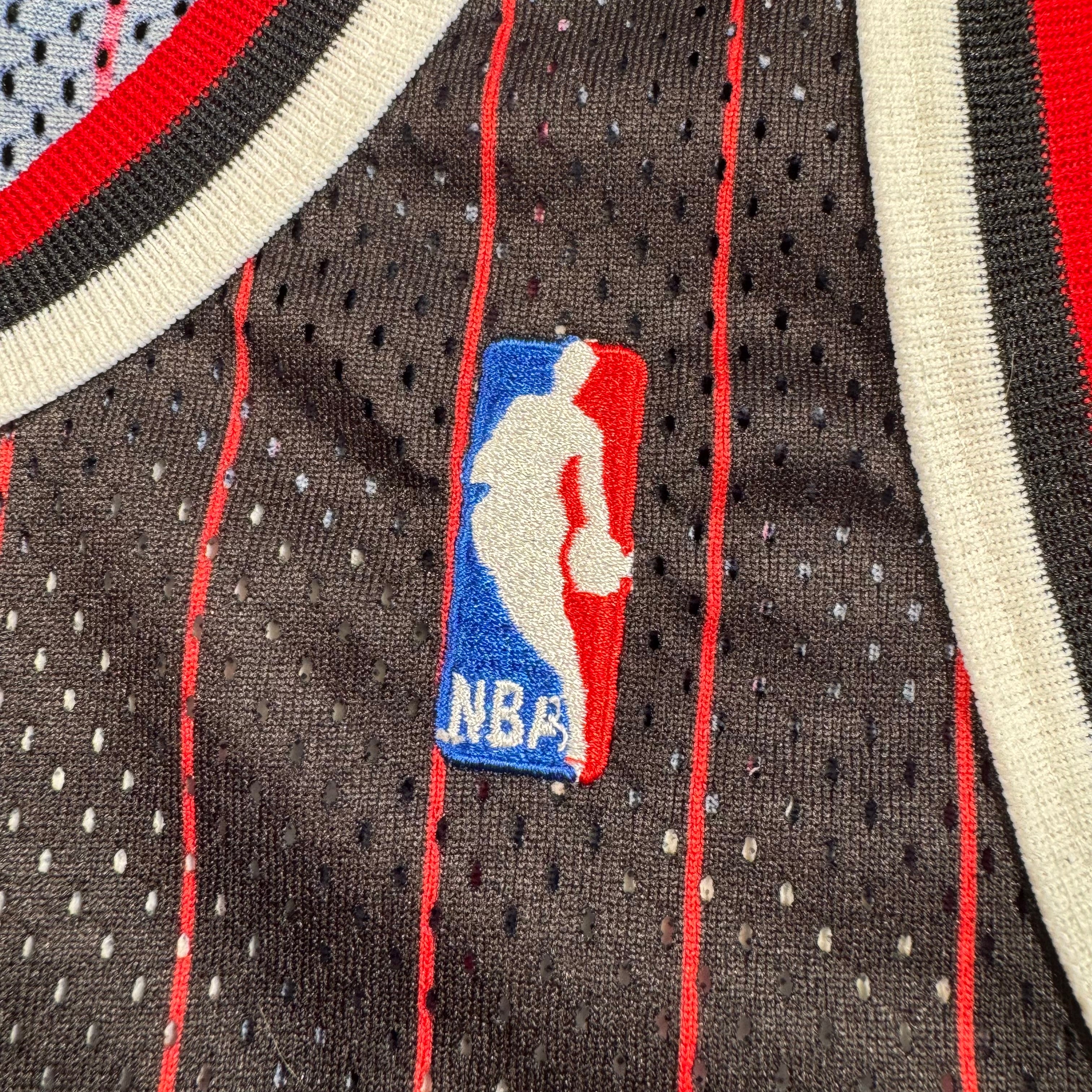 Michael Jordan Chicago Bulls Vintage Champion Authentic NBA Jersey Size 44 L