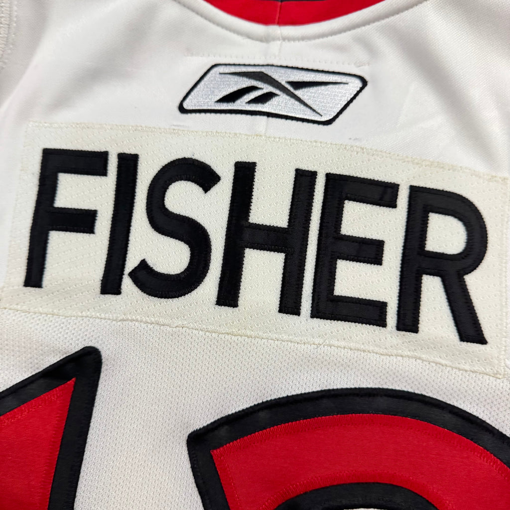 Mike Fisher Ottawa Senators Reebok Authentic NHL Hockey Jersey Size 52 Large