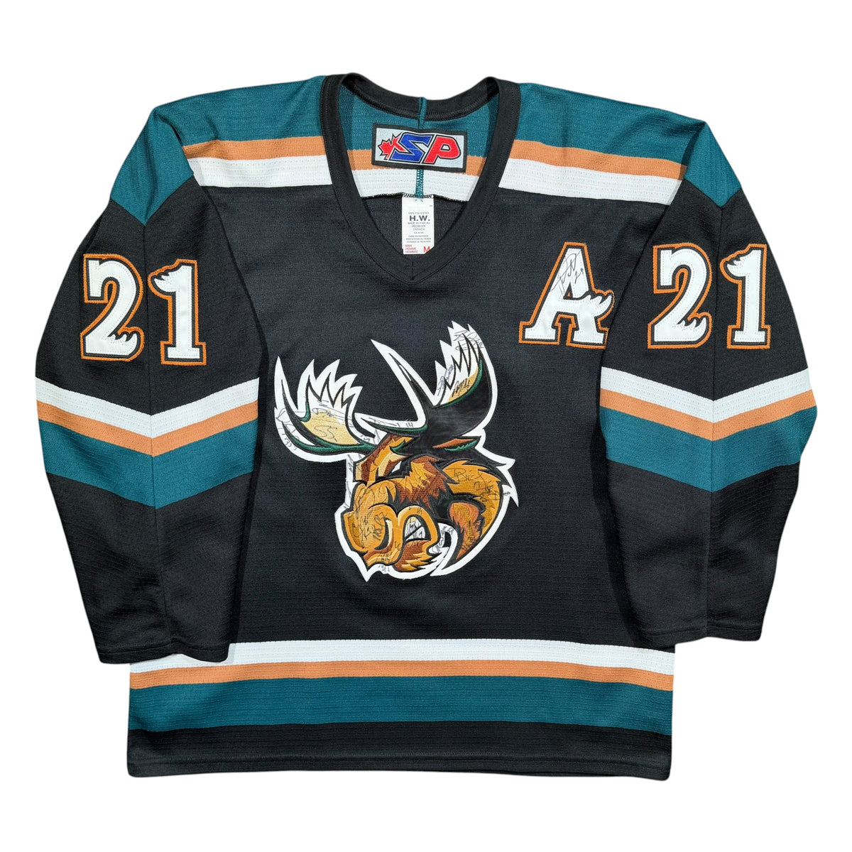 Jimmy Roy Manitoba Moose Vintage SP AHL Jersey - Medium