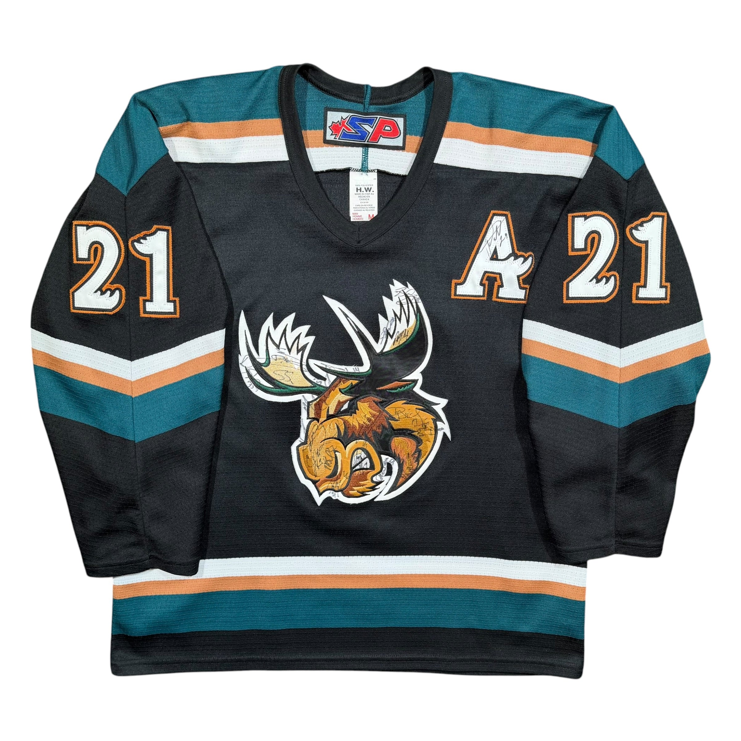 Jimmy Roy Manitoba Moose Vintage SP AHL Jersey - Medium
