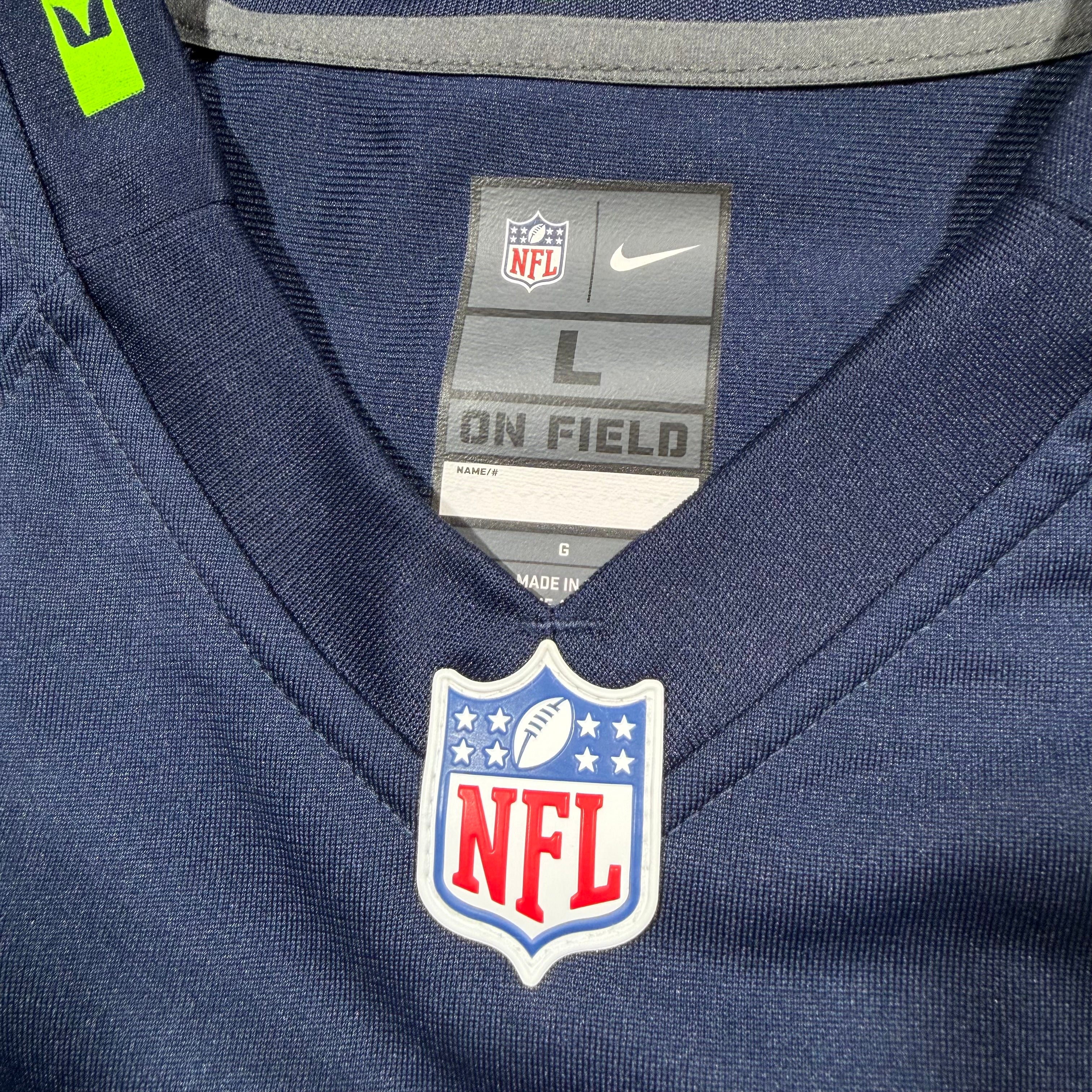 Russell Wilson Seattle Seahawks Nike Game NFL Jersey - Large