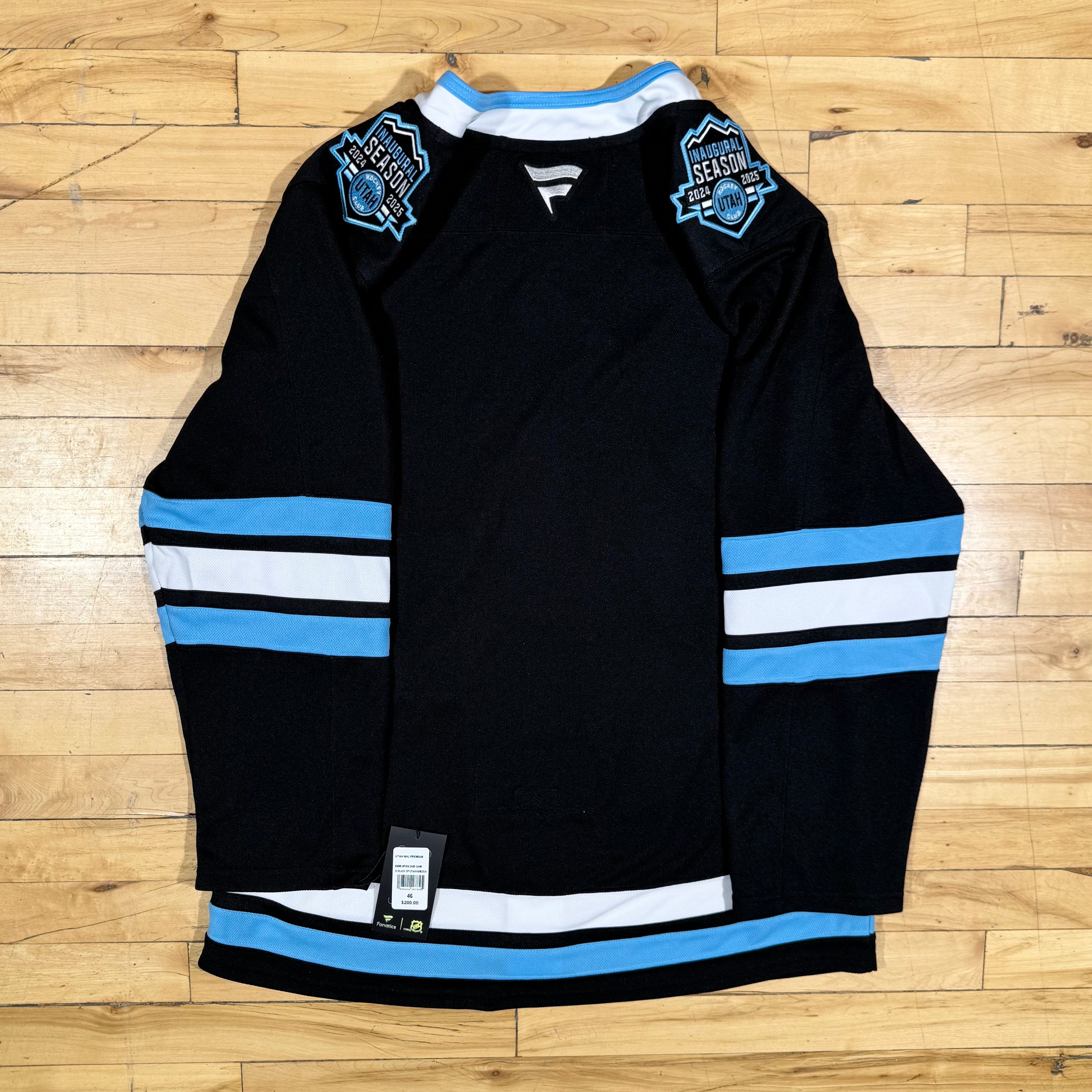 Utah Hockey Club Inaugural Season Fanatics Premium NHL Hockey Jersey Size 46 NEW