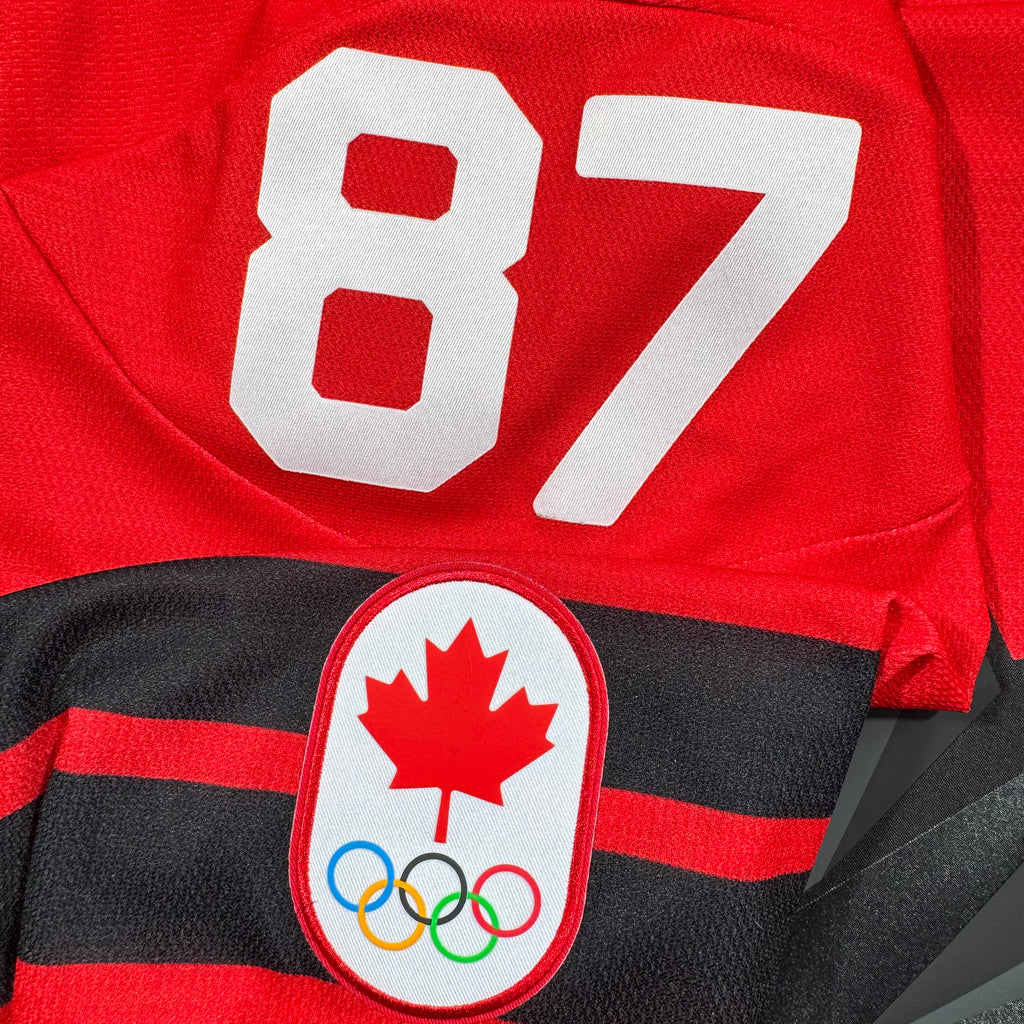 Sidney Crosby Team Canada 2026 Olympics MIC Authentic Bauer Hockey Jersey Size 52