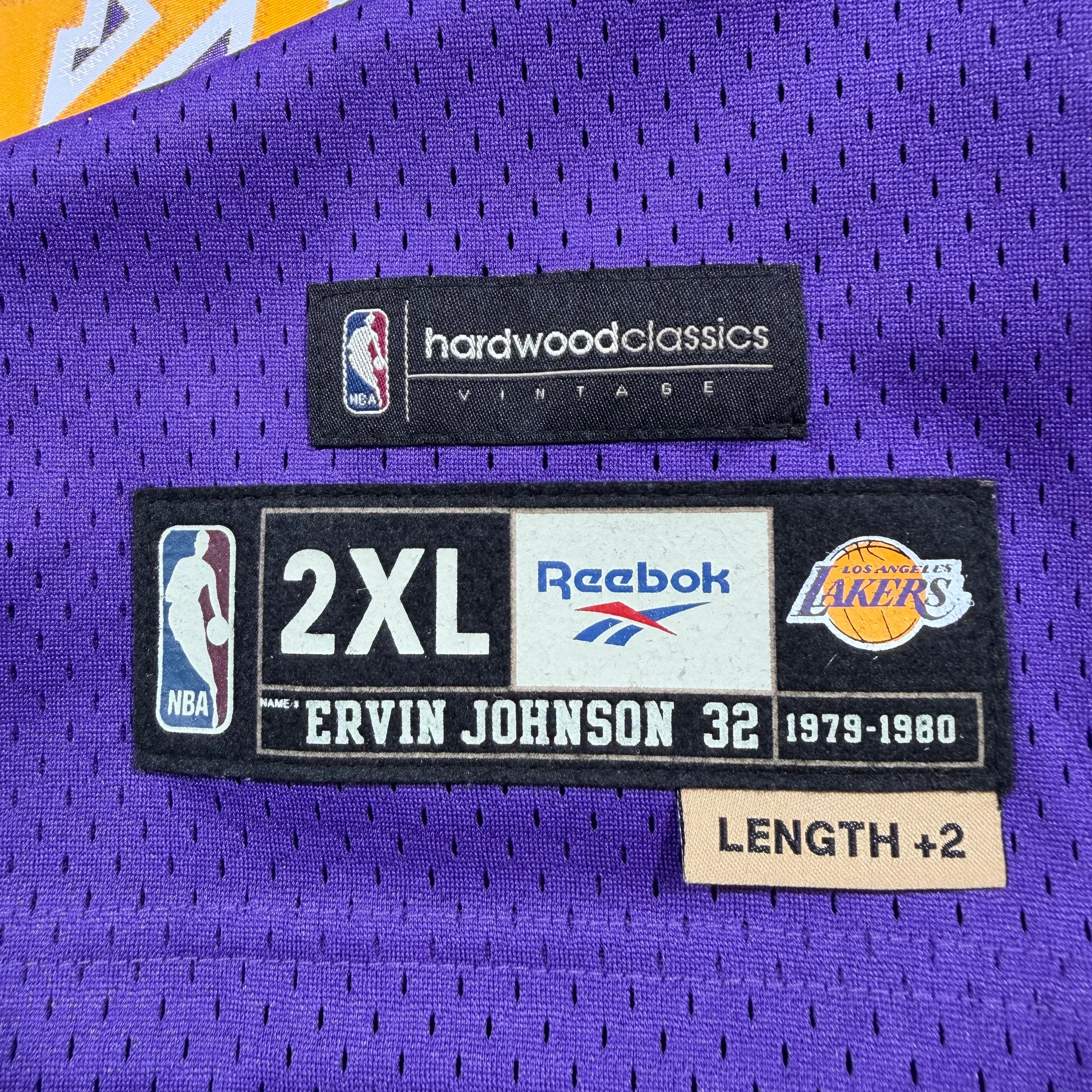 Magic Johnson Los Angeles Lakers Vintage Reebok NBA Jersey - XXL