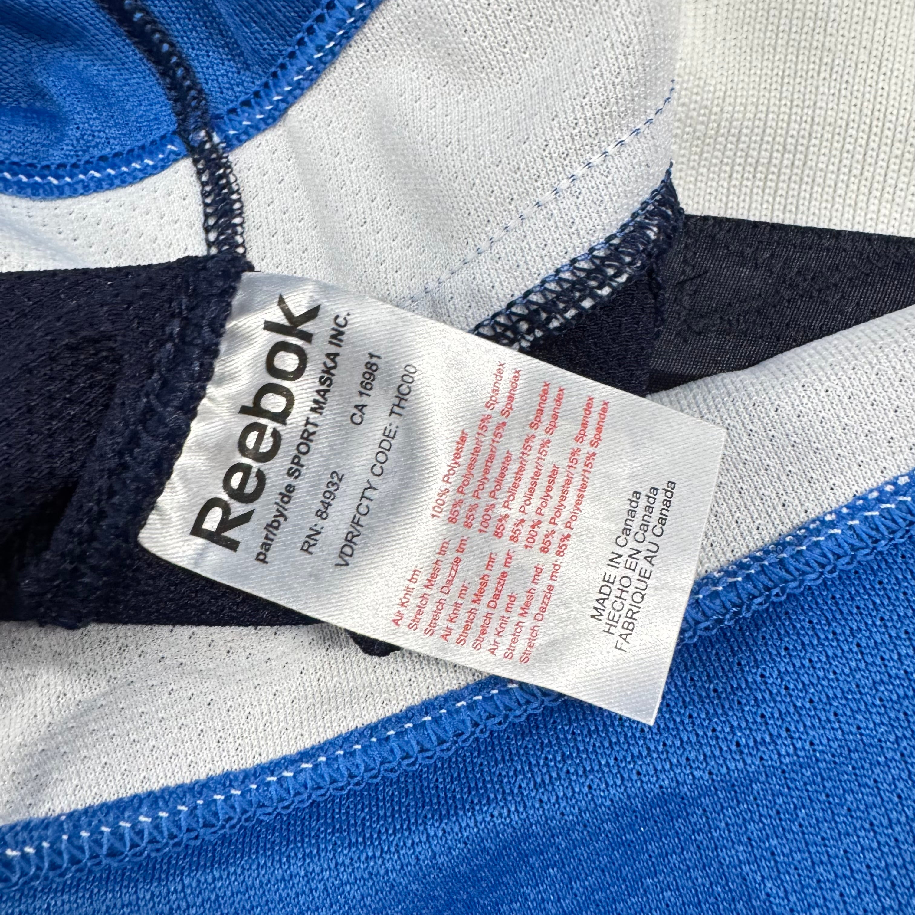 Alex Burnistrov Winnipeg Jets Signed MIC Reebok Authentic NHL Jersey Size 54 XL