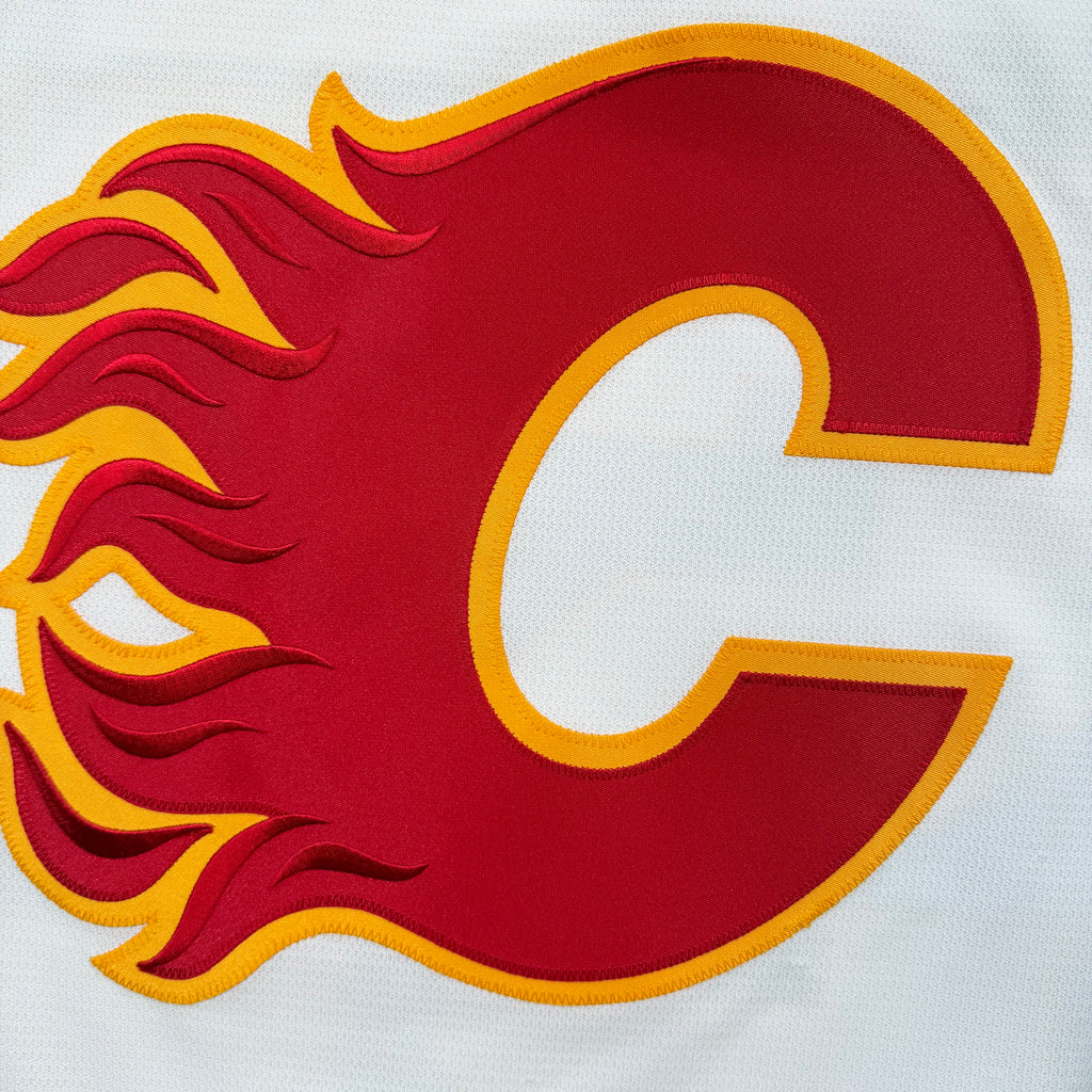 Charles Cote Calgary Flames Team Issued Adidas MIC NHL Jersey - 58/3XL