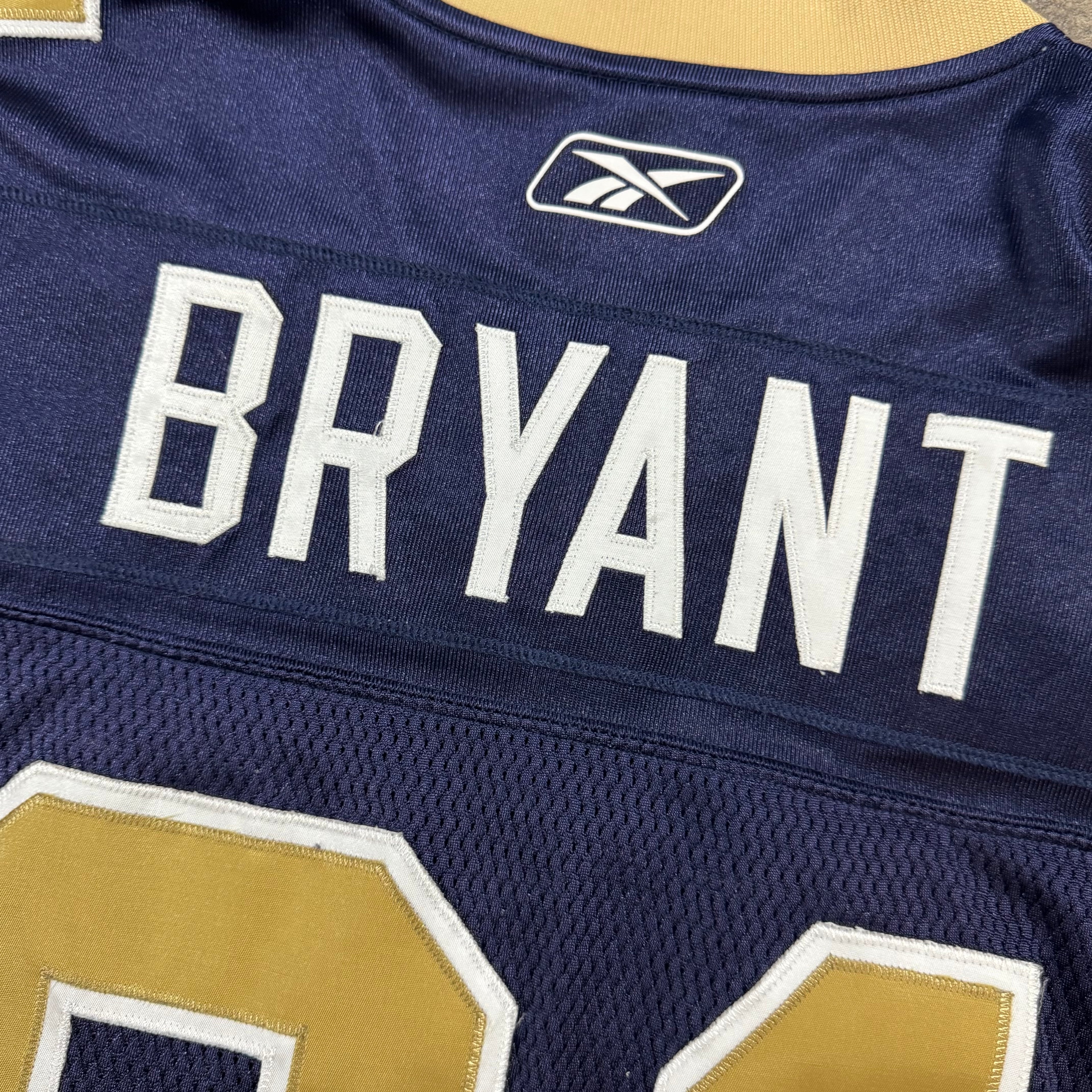 Romby Bryant Winnipeg Blue Bombers Vintage Reebok CFL Football Jersey Size Large