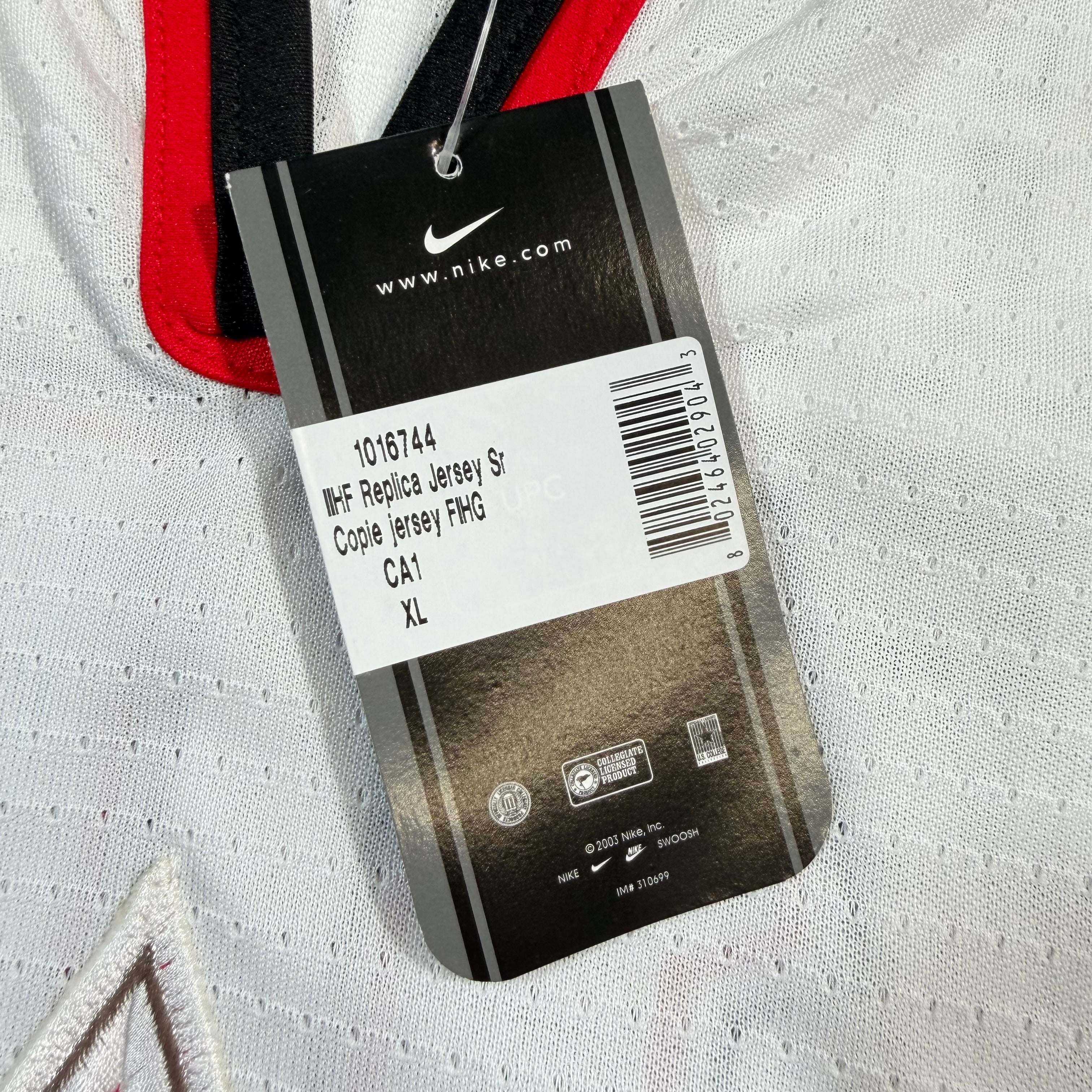 Dany Heatley Team Canada WCOH Vintage Nike Hockey Jersey - XL