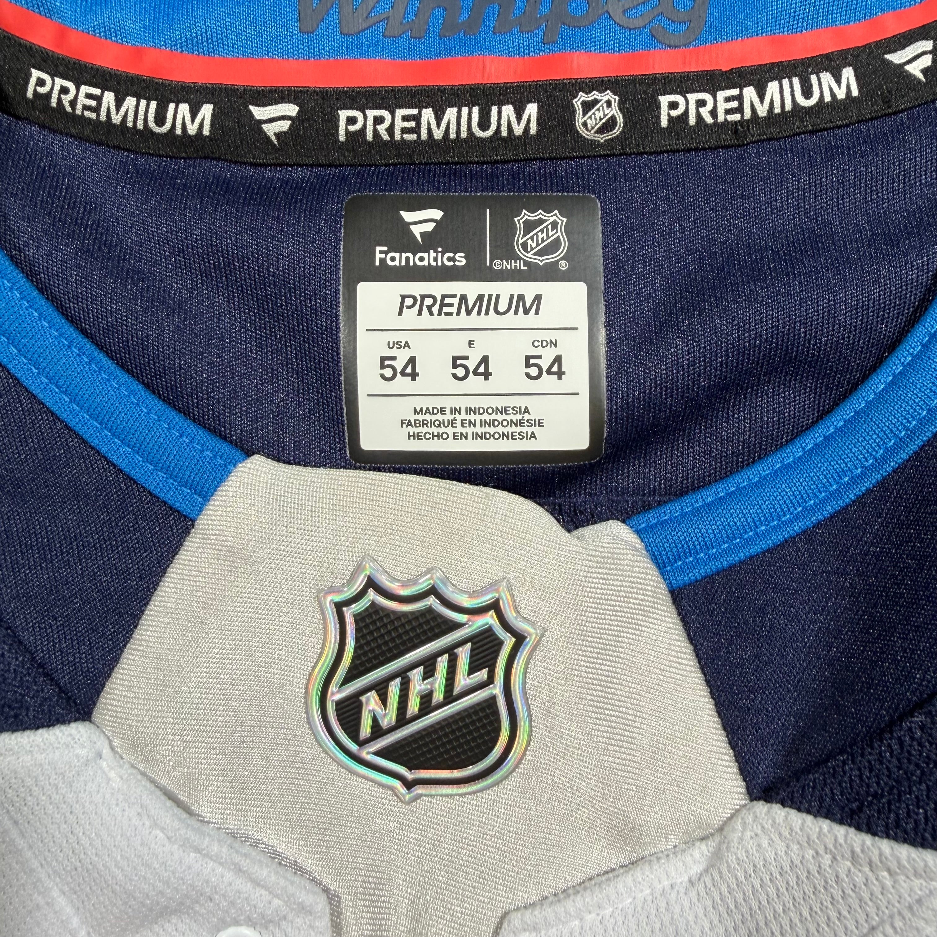 Connor Hellebuyck Winnipeg Jets 15th Anniversary Fanatics NHL Jersey - 54/XL