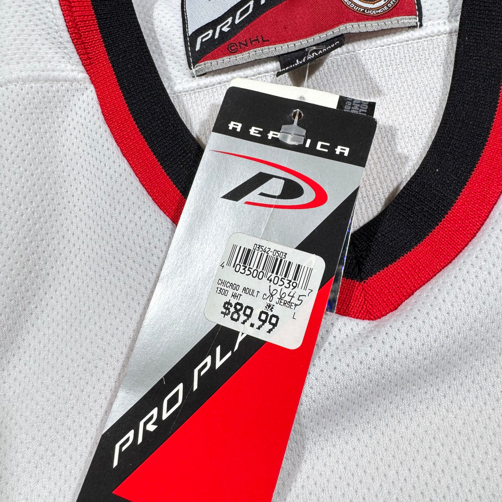 Chicago Blackhawks Vintage Pro Player NHL Hockey Jersey Size Large NEW