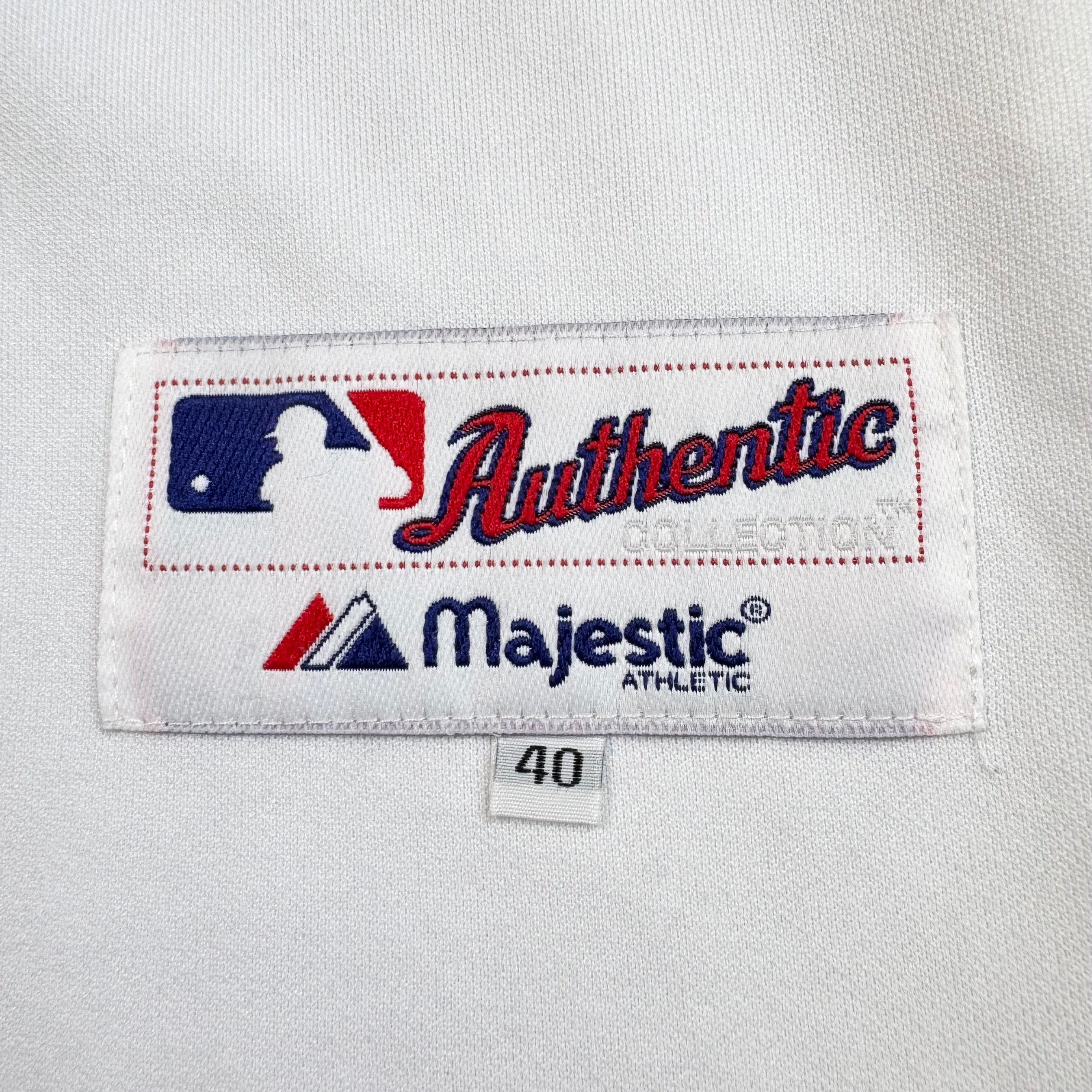 Jason Varitek Boston Red Sox Vintage Majestic Authentic MLB Jersey - 40/Medium