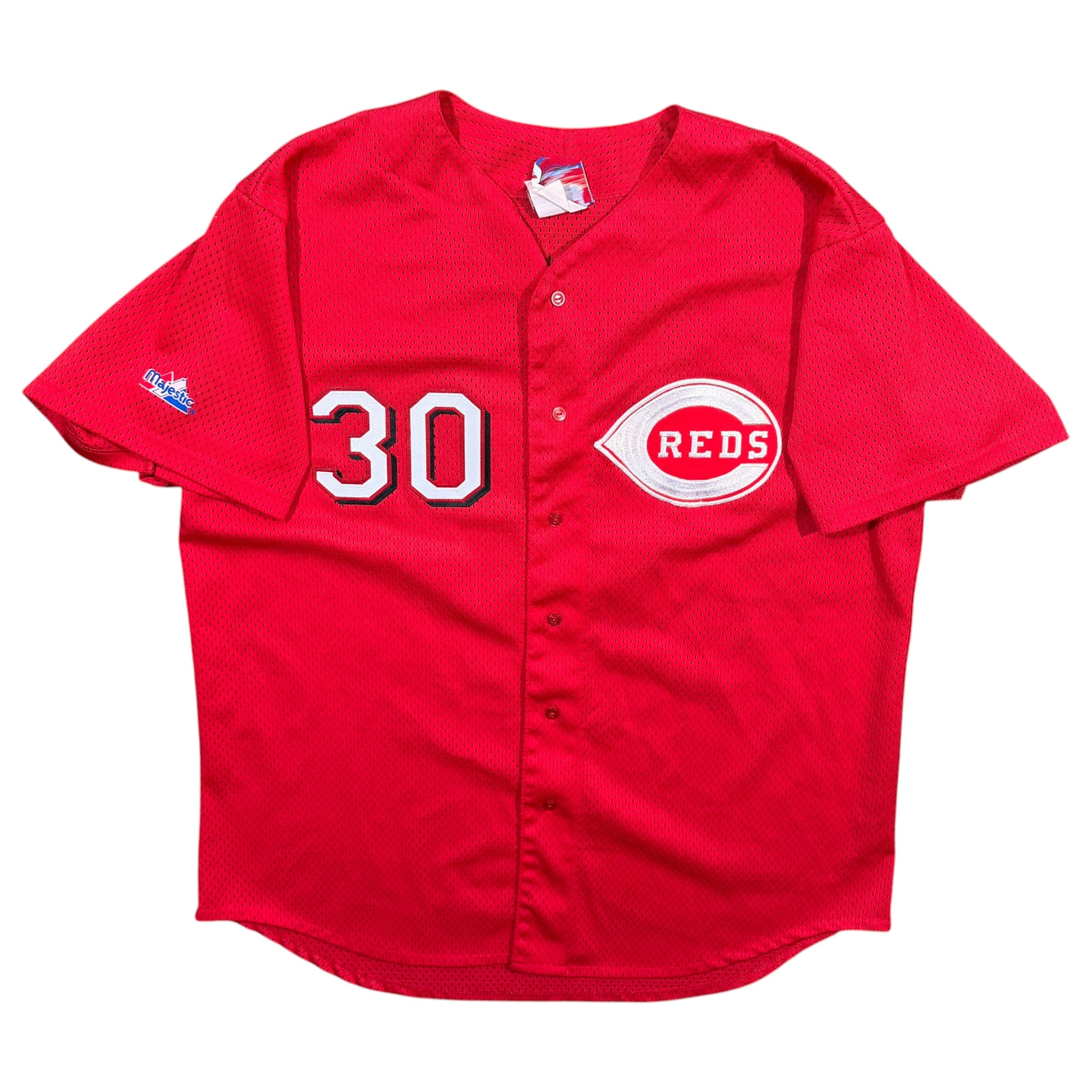Ken Griffey Jr Cincinnati Reds Vintage Majestic MLB Jersey - XXL