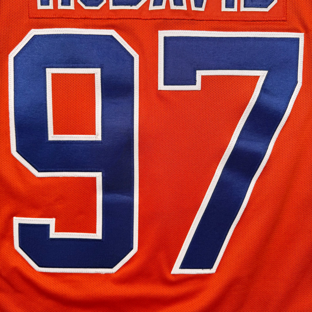 Connor McDavid Edmonton Oilers Alternate Reebok NHL Jersey - XL