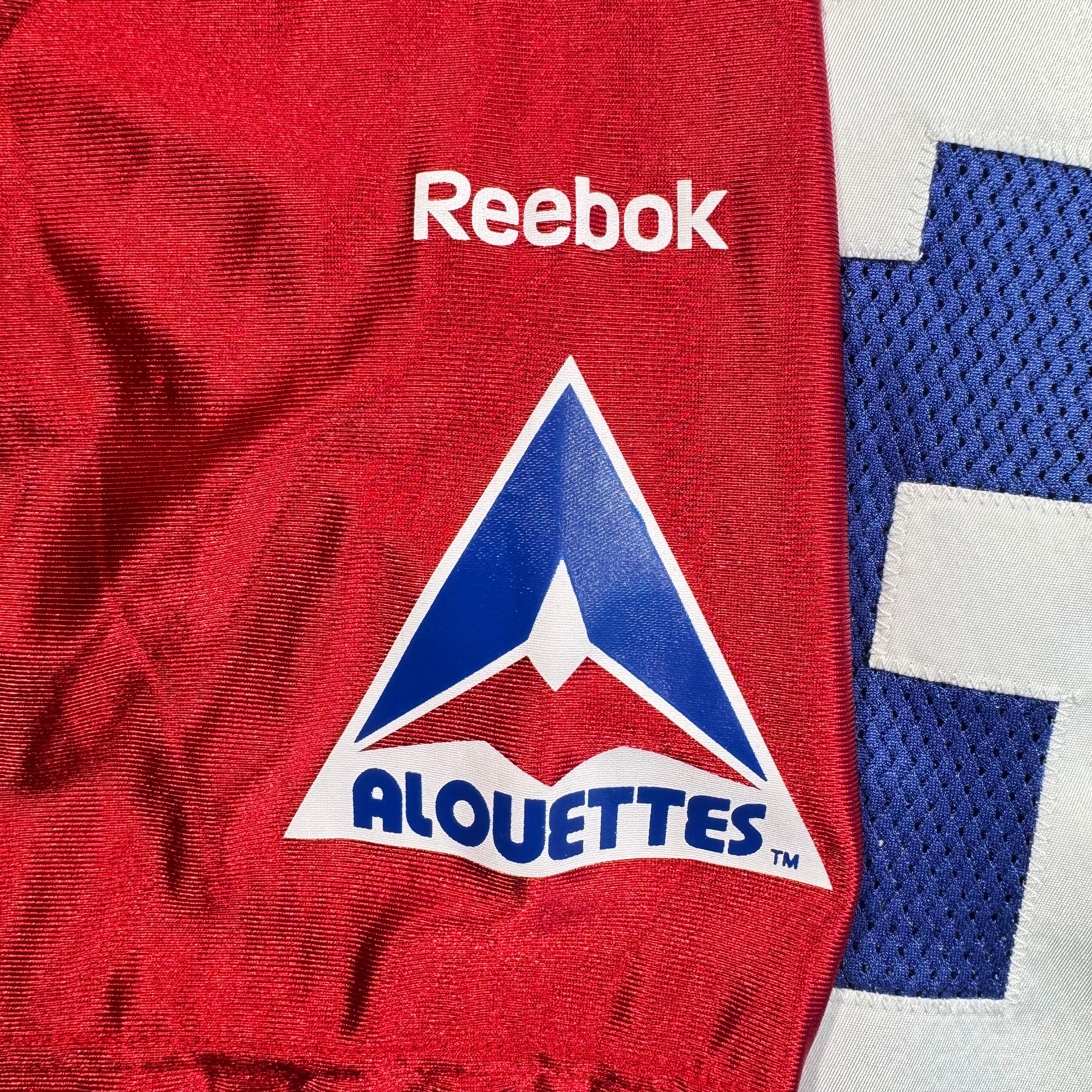 Tony Proudfoot Montreal Alouettes Vintage 70’s CFL Reebok Jersey Size Medium