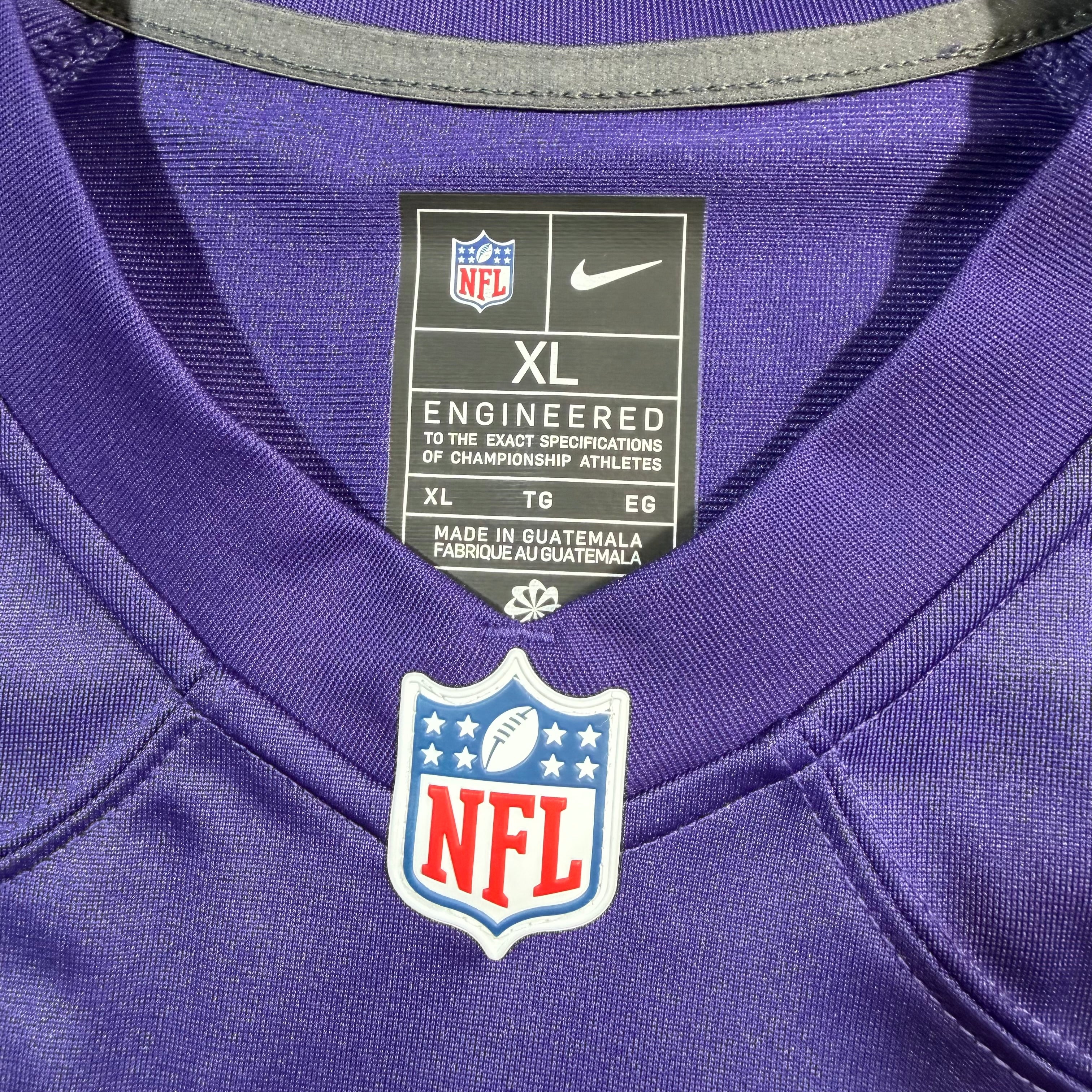 Justin Jefferson Minnesota Vikings Throwback Nike Game NFL Jersey - XL