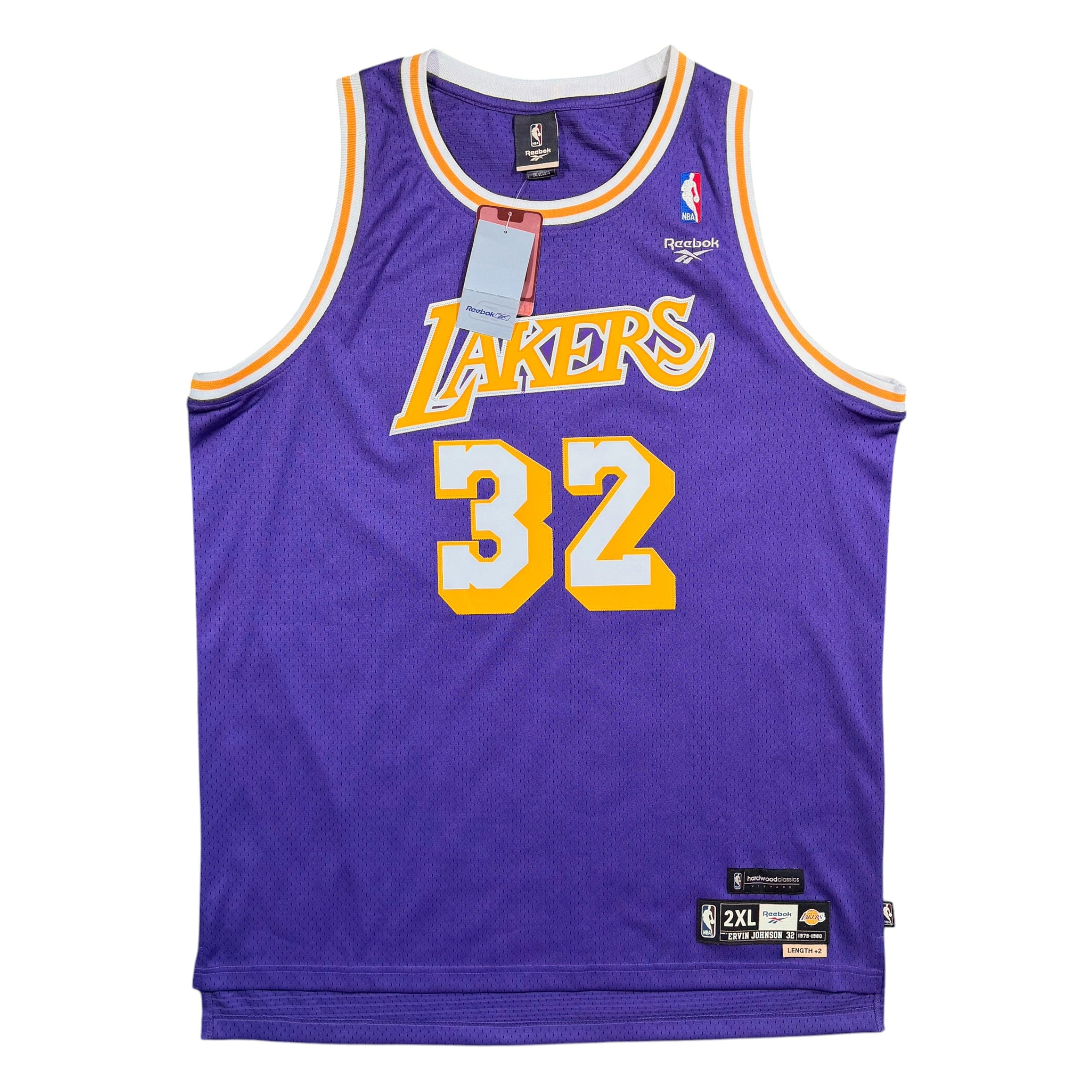 Magic Johnson Los Angeles Lakers Vintage Reebok NBA Jersey - XXL