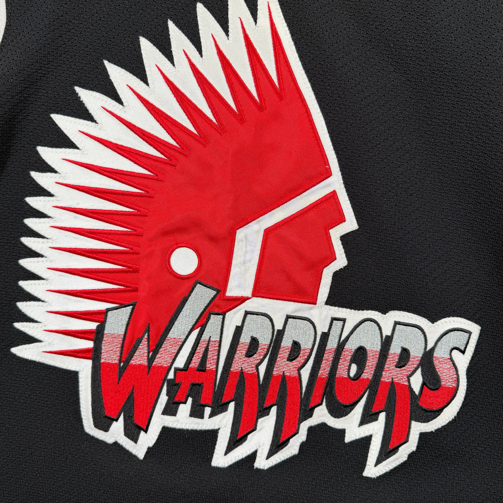 Braiden Doucette Moose Jaw Warriors Game Worn Reebok WHL Jersey - 56/XXL
