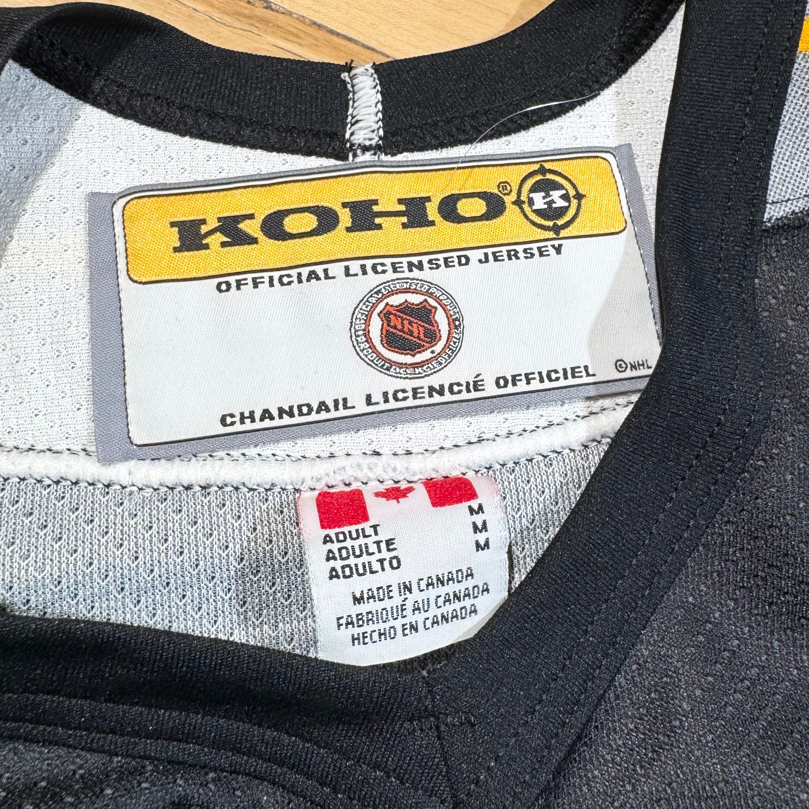 Jaromir Jagr Pittsburgh Penguins Vintage Robo Pen Koho MIC NHL Jersey Size Medium NEW