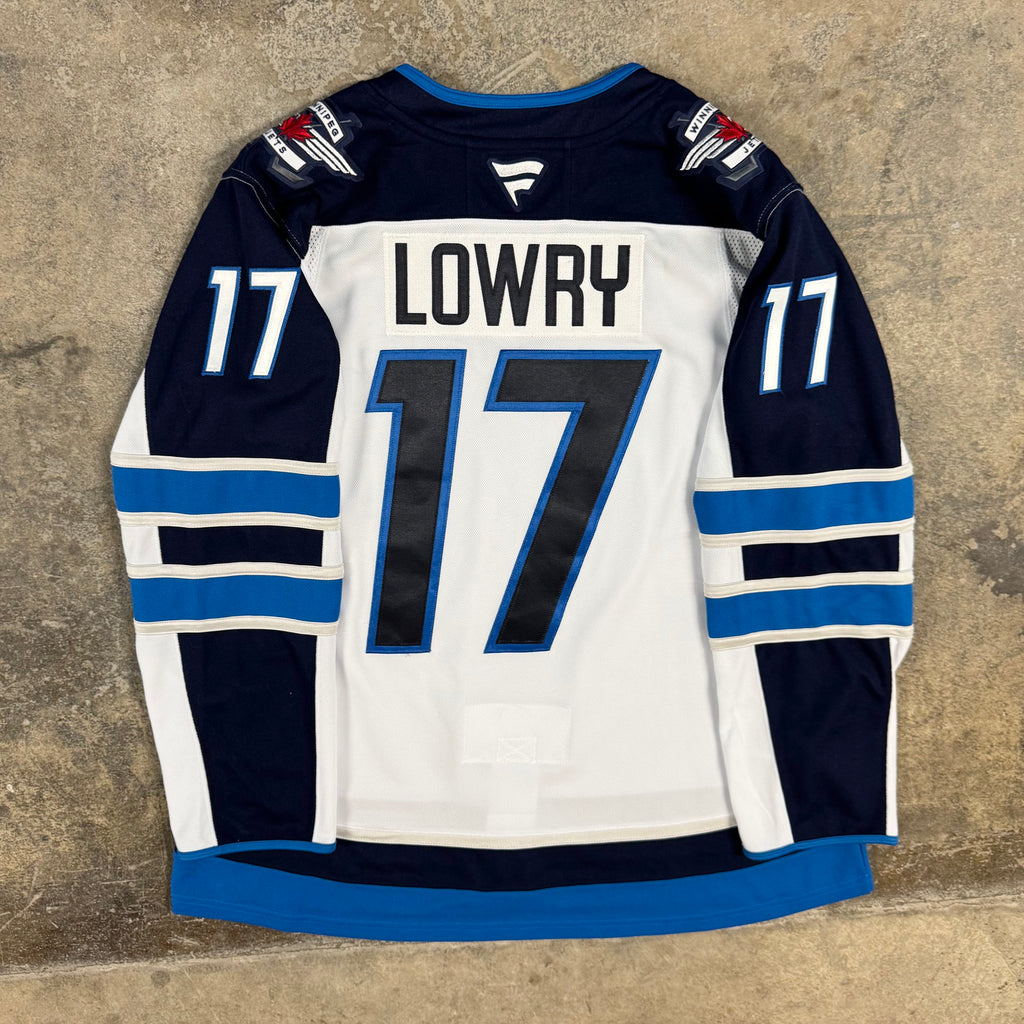 Adam Lowry Winnipeg Jets Fanatics Premium NHL Hockey Jersey Size 52 Large