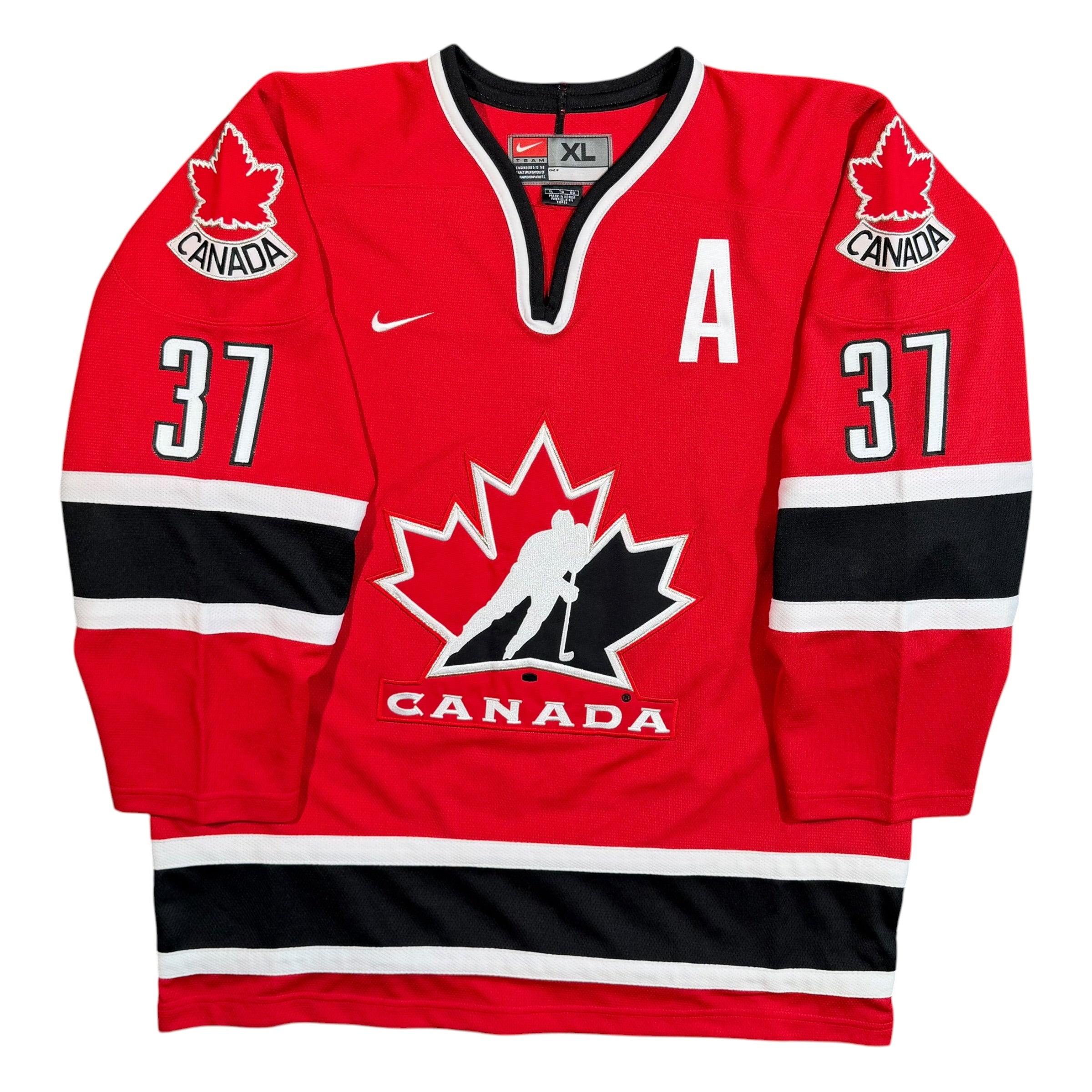 Patrice Bergeron 2005 Team Canada Juniors Vintage Nike Jersey - XL